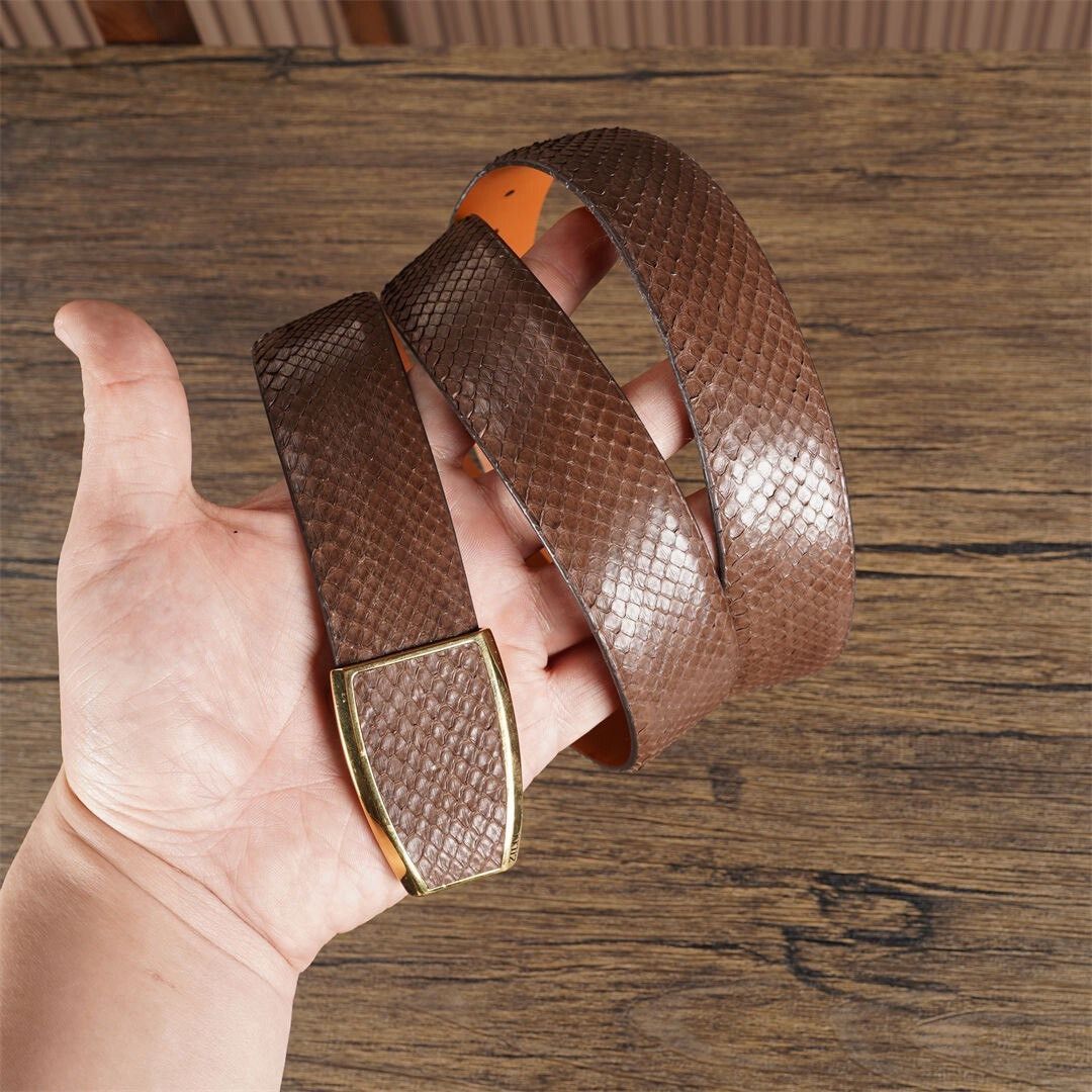 Zilli ZILLI Genuine Leather Waist Belt 115cm Size ONE SIZE - 2 Thumbnail