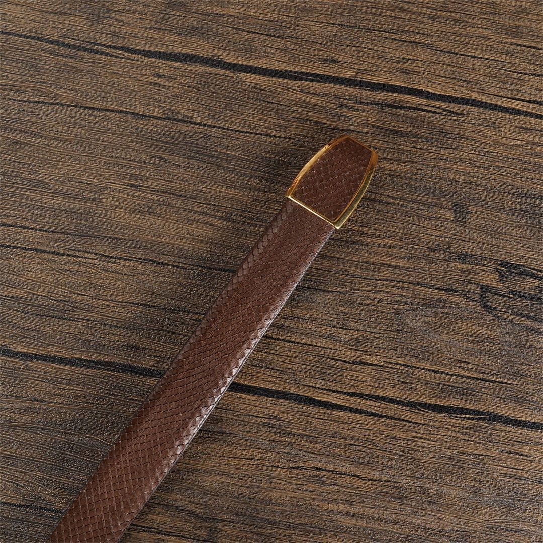 Zilli ZILLI Genuine Leather Waist Belt 115cm Size ONE SIZE - 4 Thumbnail