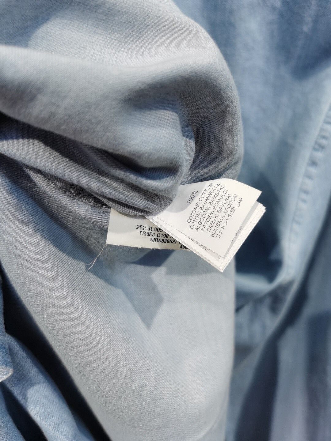 Brunello Cucinelli Brunello Cucinelli Denim Shirt for Fall/Winter Size US M / EU 48-50 / 2 - 8 Thumbnail