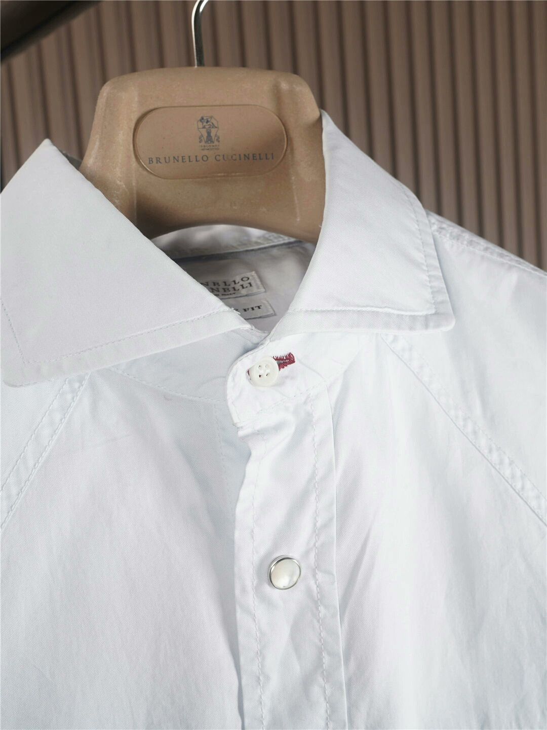 Brunello Cucinelli Brunello Cucinelli Casual Shirt for Men Size US S / EU 44-46 / 1 - 2 Thumbnail