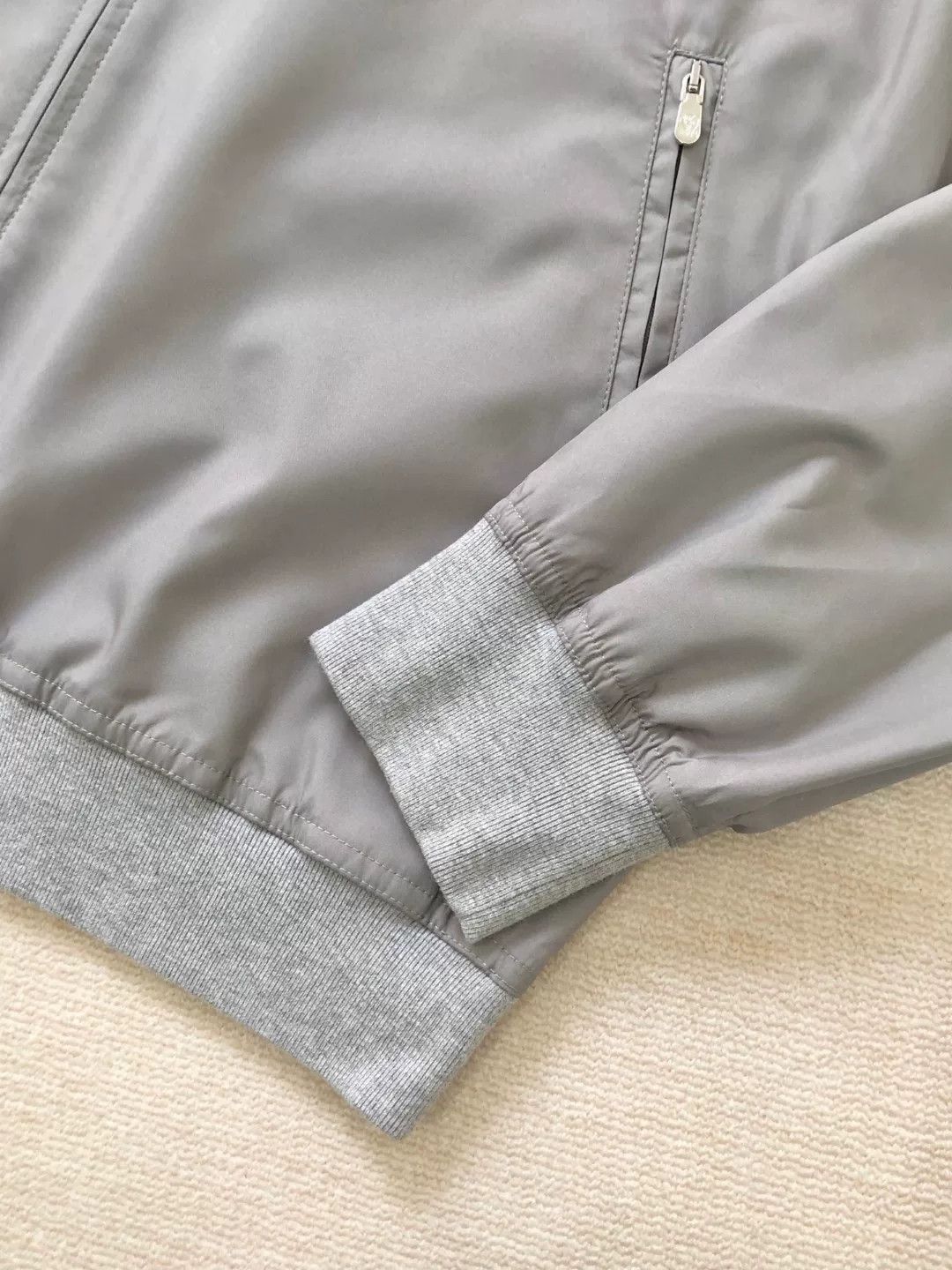 Brunello Cucinelli Brunello Cucinelli Gray Bomber Jacket Size US S / EU 44-46 / 1 - 8 Thumbnail