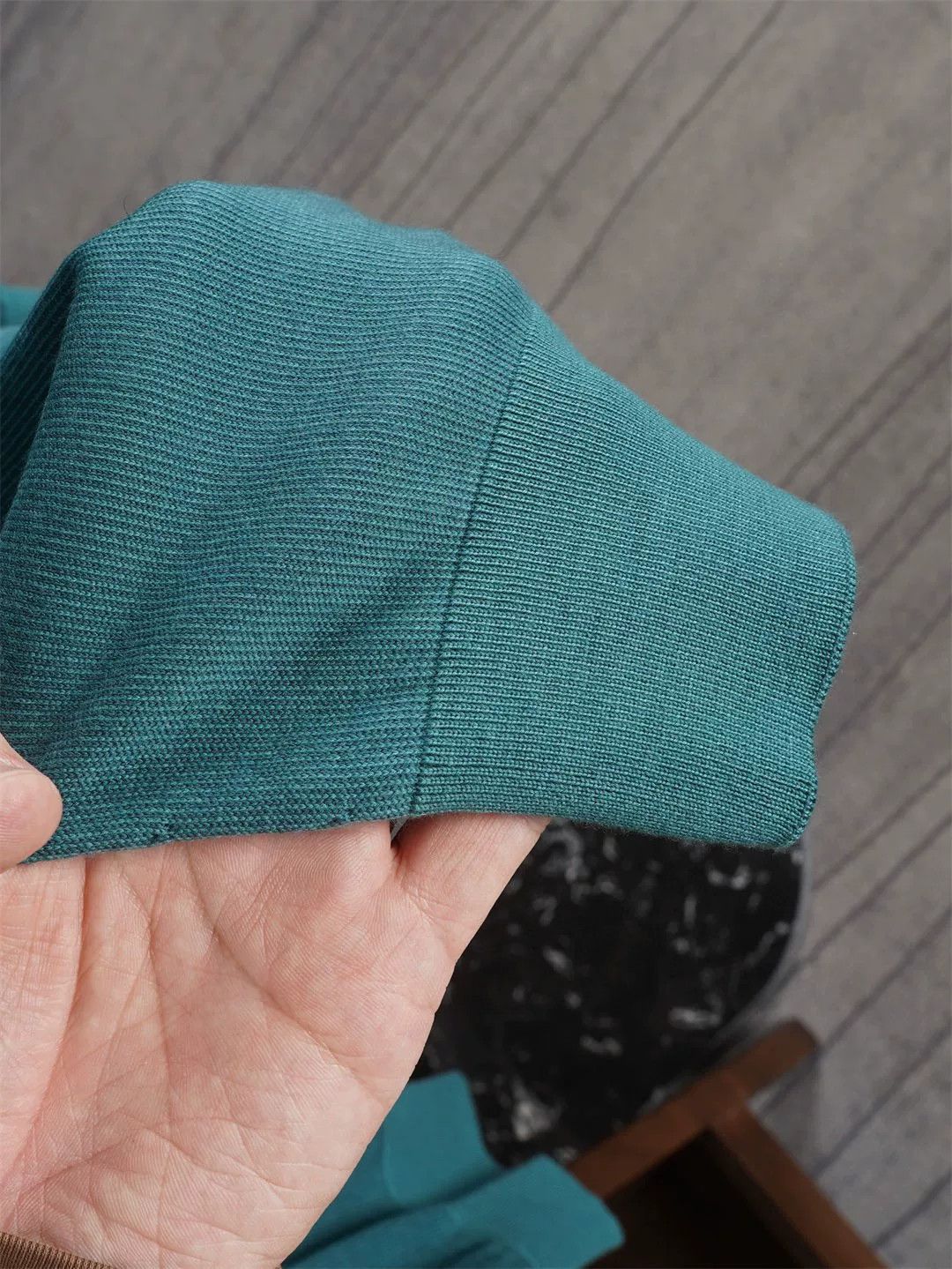 Loro Piana Loro Piana Turquoise Knit Sweater Size US L / EU 52-54 / 3 - 6 Thumbnail