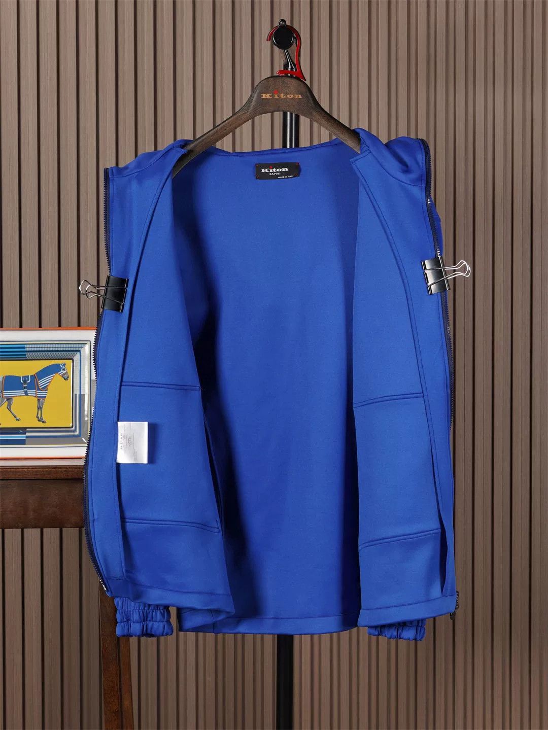 Kiton Kiton Hooded Sports Jacket Sale Size US L / EU 52-54 / 3 - 3 Thumbnail