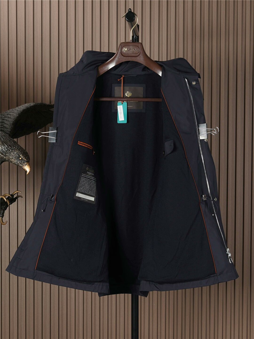 Loro Piana Loro Piana Traveller Jacket Navy Blue Size US XL / EU 56 / 4 - 3 Thumbnail