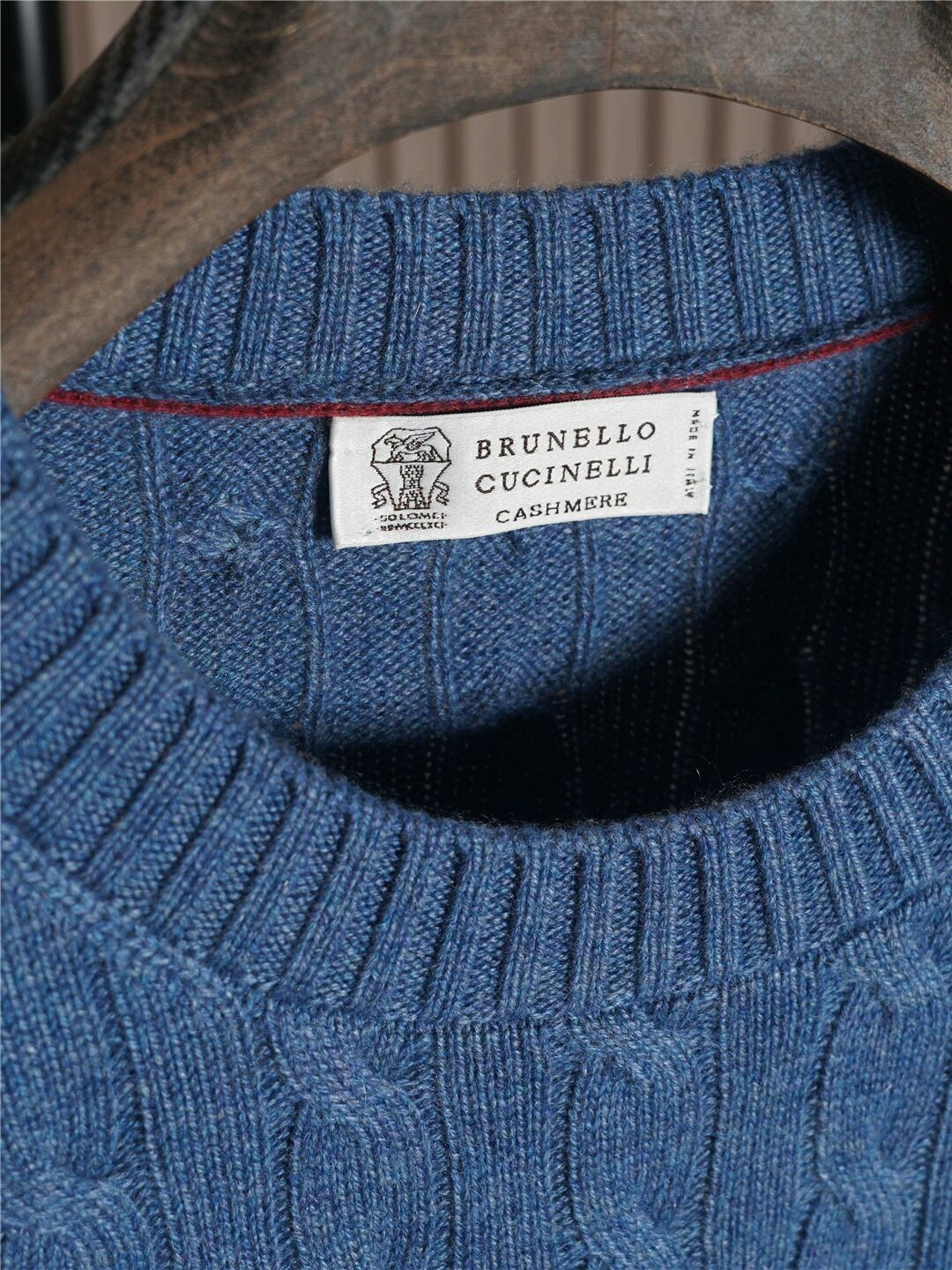 Brunello Cucinelli Brunello Cucinelli Men's Cashmere Sweater Size US L / EU 52-54 / 3 - 2 Thumbnail
