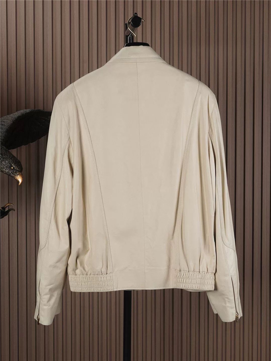 Zilli ZILLI Lambskin Leather Jacket with Silk Lining Size US XL / EU 56 / 4 - 2 Thumbnail