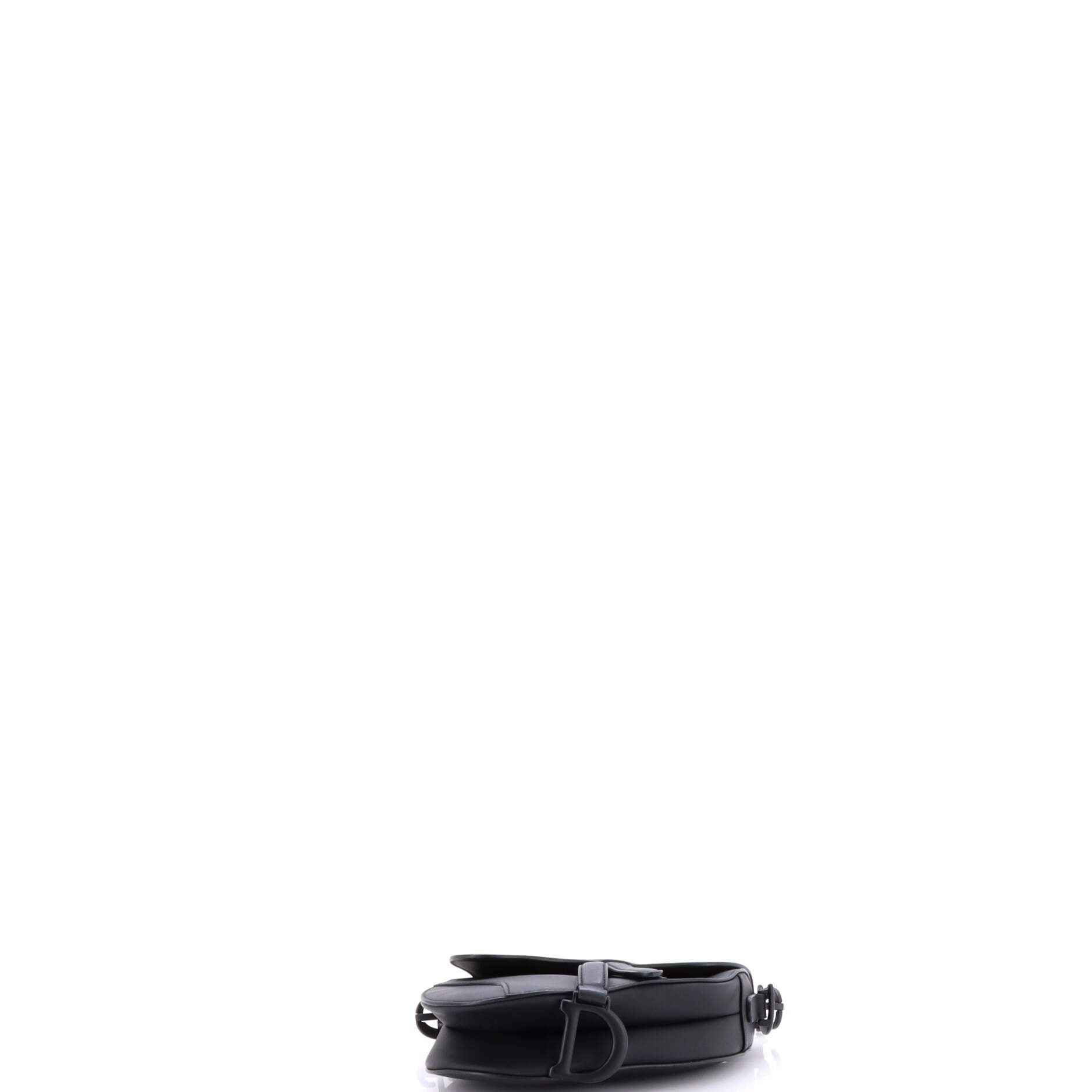 Dior Ultra Matte Saddle Handbag Size ONE SIZE - 4 Thumbnail