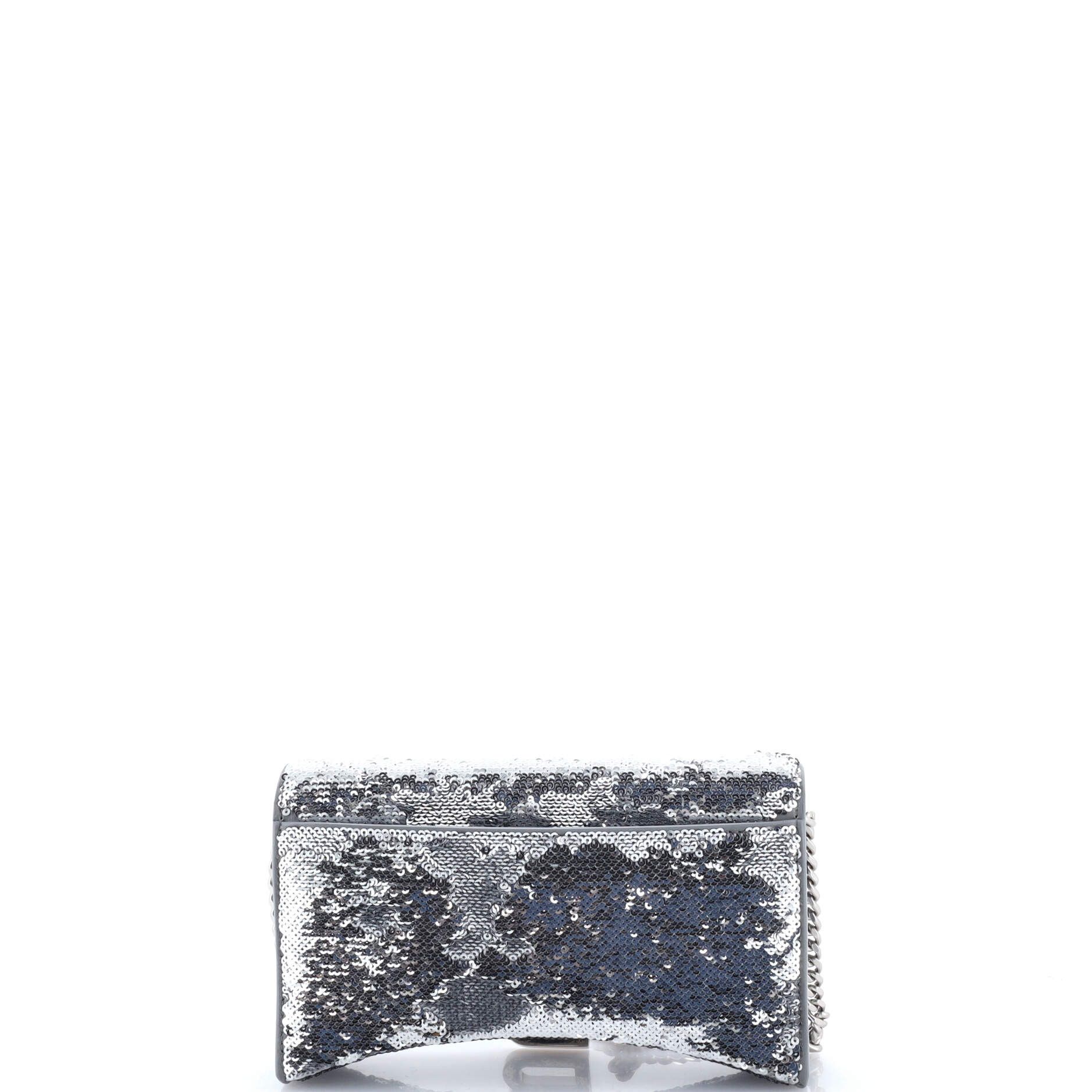 Balenciaga Hourglass Chain Wallet Size ONE SIZE - 3 Thumbnail