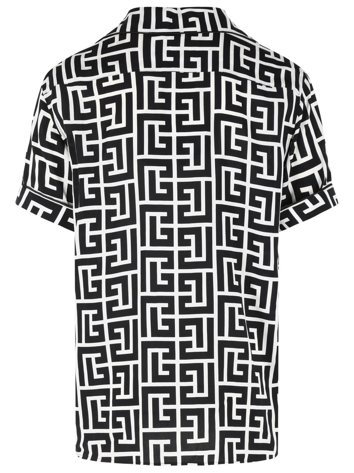Balmain BALMAIN Black Viscose Shirt Size US XL / EU 56 / 4 - 3 Thumbnail