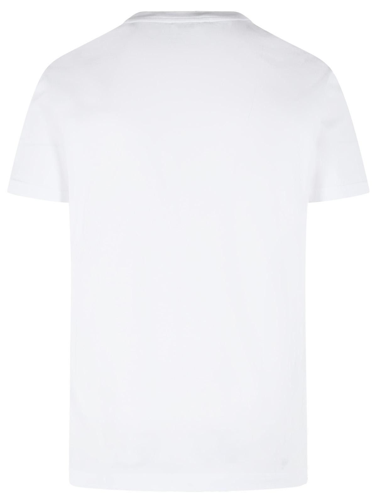 Dolce & Gabbana DOLCE & GABBANA White Cotton T-Shirt Size US M / EU 48-50 / 2 - 3 Thumbnail
