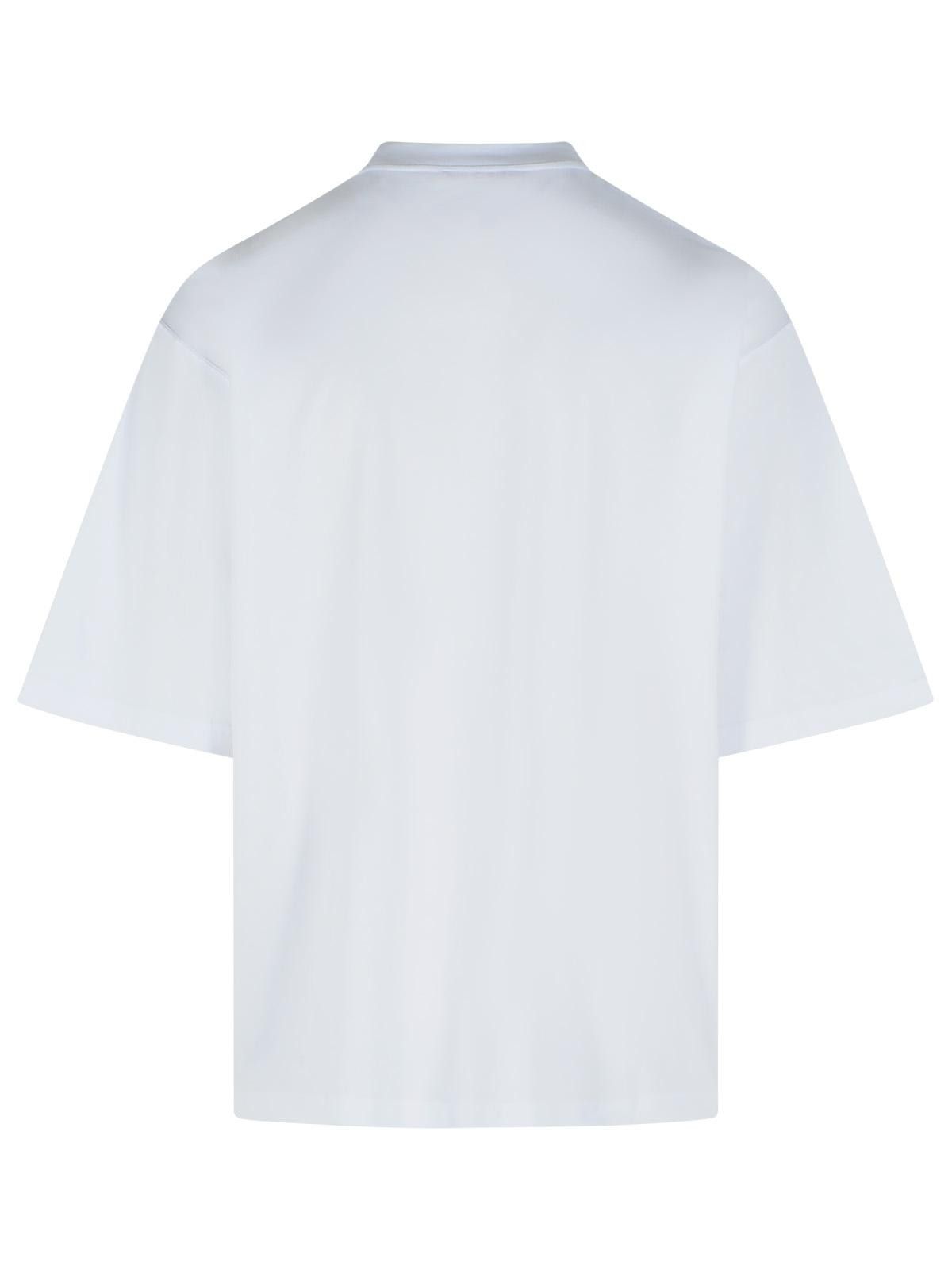 Marni MARNI White Cotton T-Shirt Size US M / EU 48-50 / 2 - 3 Thumbnail