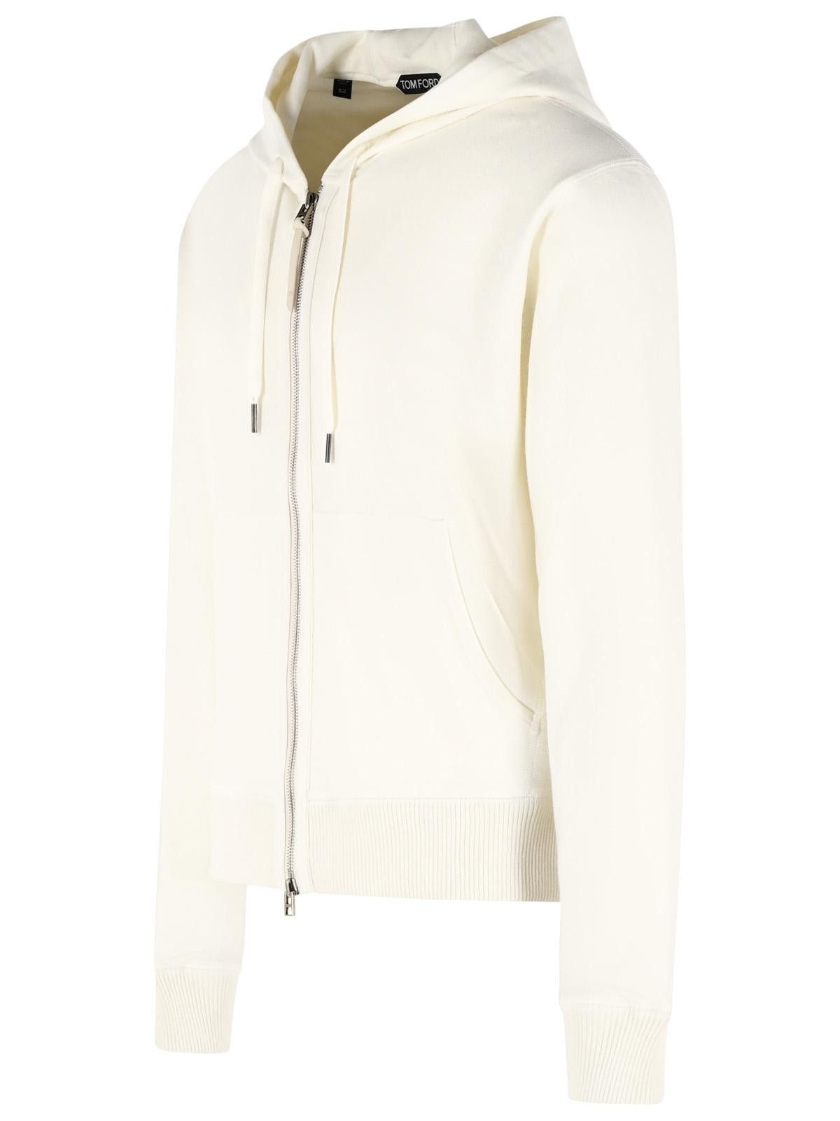 Tom Ford TOM FORD White Cashmere Sweater Size US XL / EU 56 / 4 - 2 Thumbnail