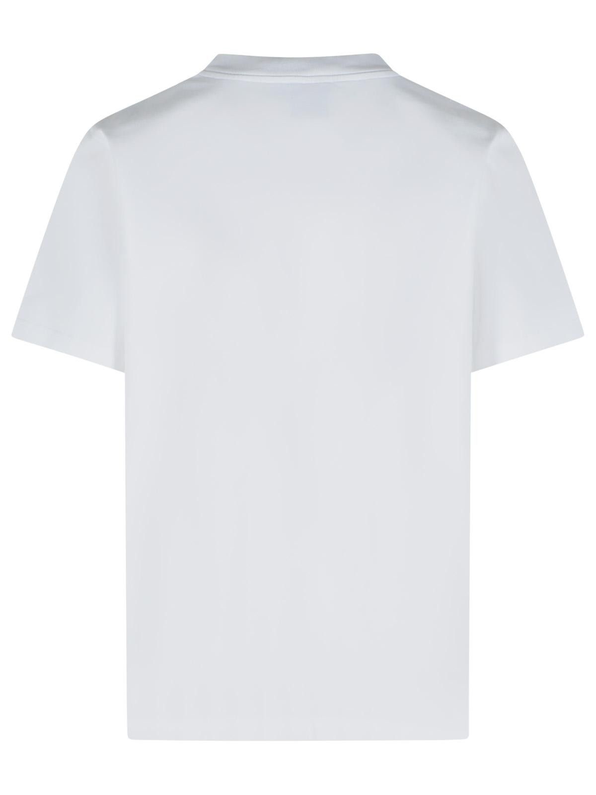 Casablanca CASABLANCA 'Tennis Club Icon' White Cotton T-Shirt Size US L / EU 52-54 / 3 - 3 Thumbnail
