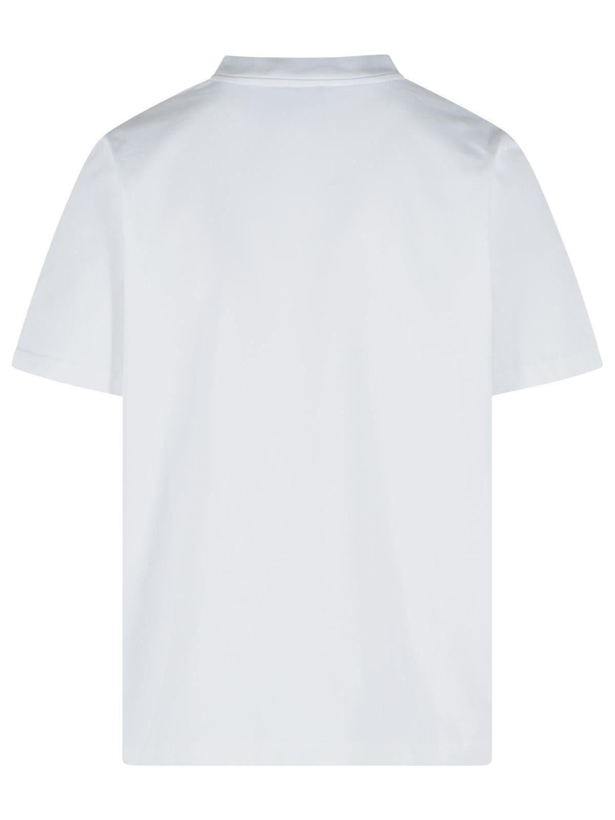 Casablanca CASABLANCA 'Dance Joy' White Cotton T-Shirt Size US S / EU 44-46 / 1 - 3 Thumbnail