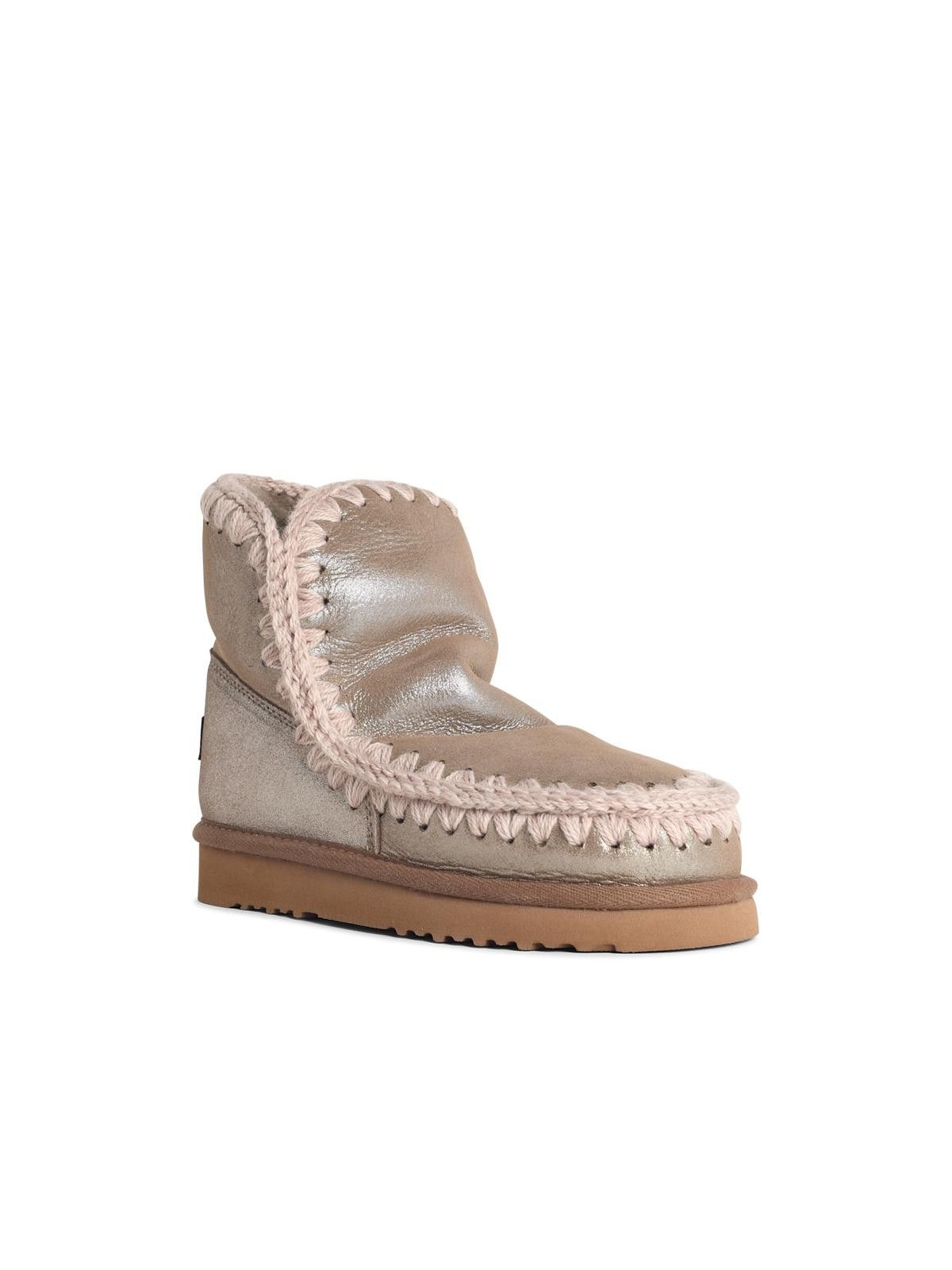 Mou MOU 'Eskimo 18' Silver Ankle Boots Size US 8 / IT 38 - 2 Thumbnail