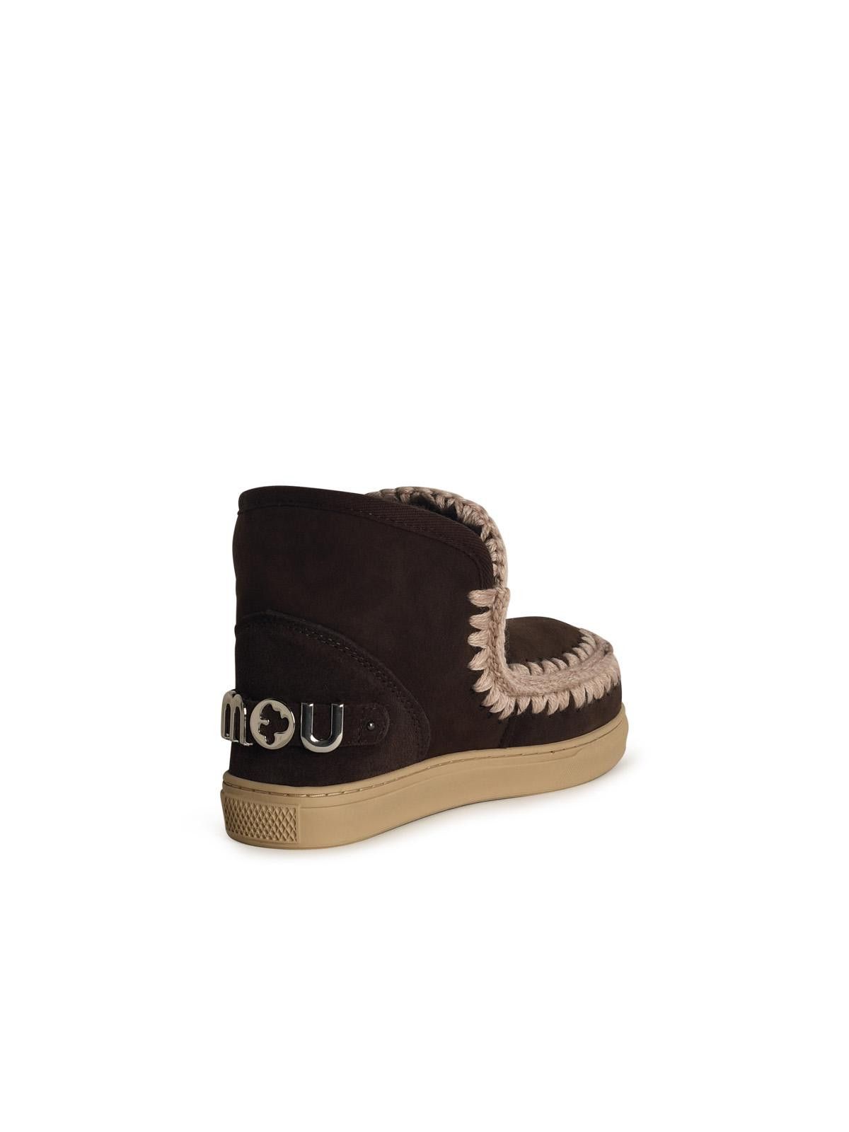 Mou MOU Brown Suede Eskimo Size US 9 / IT 39 - 3 Thumbnail