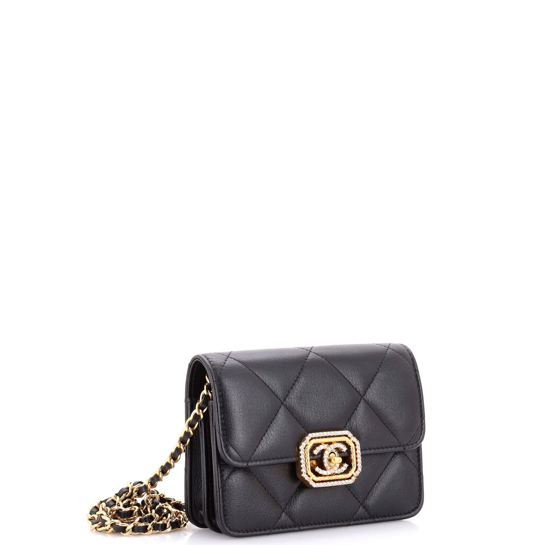 Chanel Crystal Geometric Frame CC Clutch with Chain Size ONE SIZE - 2 Thumbnail