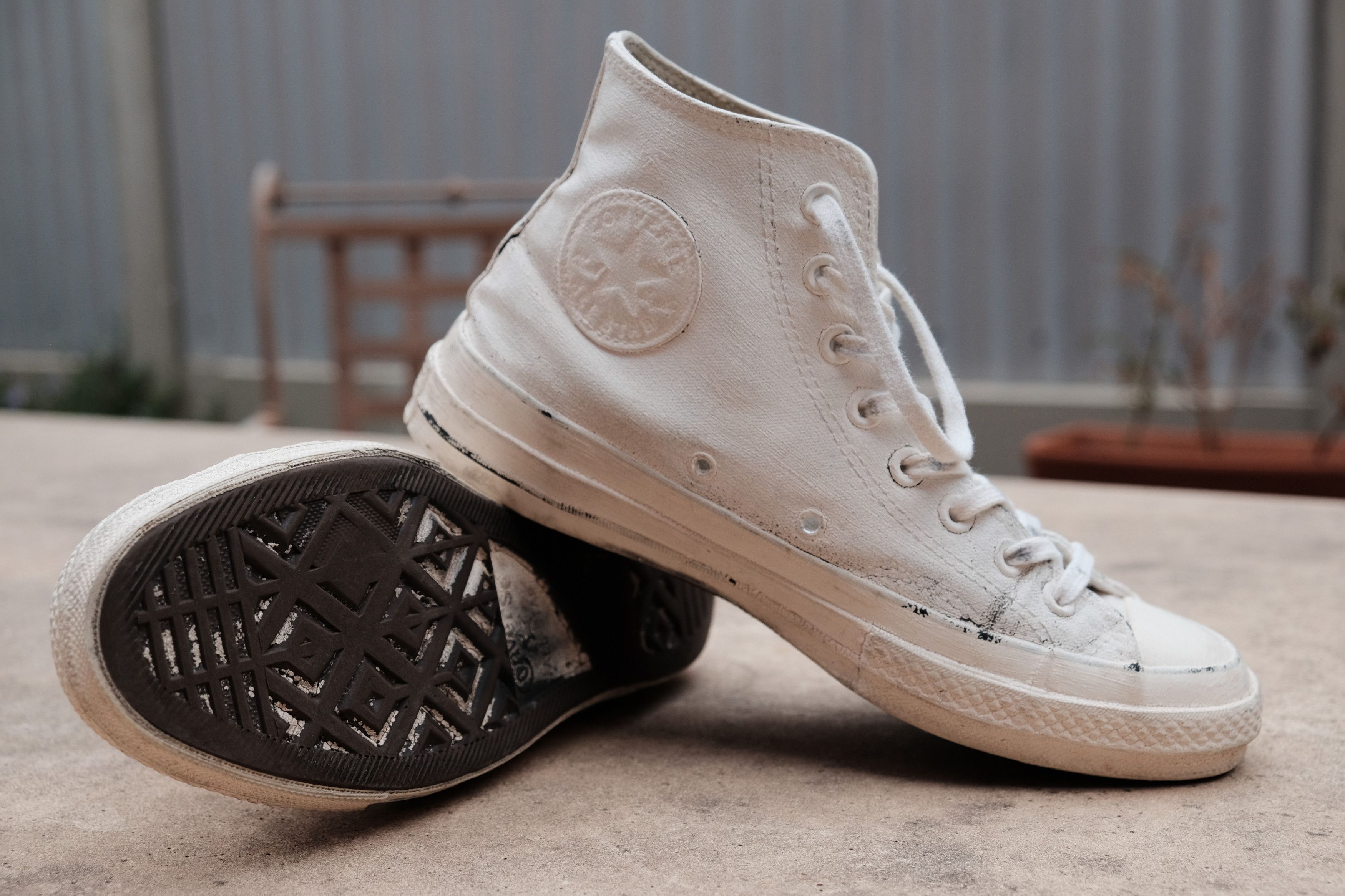 Converse Maison Margiela Maison Margiela x Converse Hi top sneaker Grailed