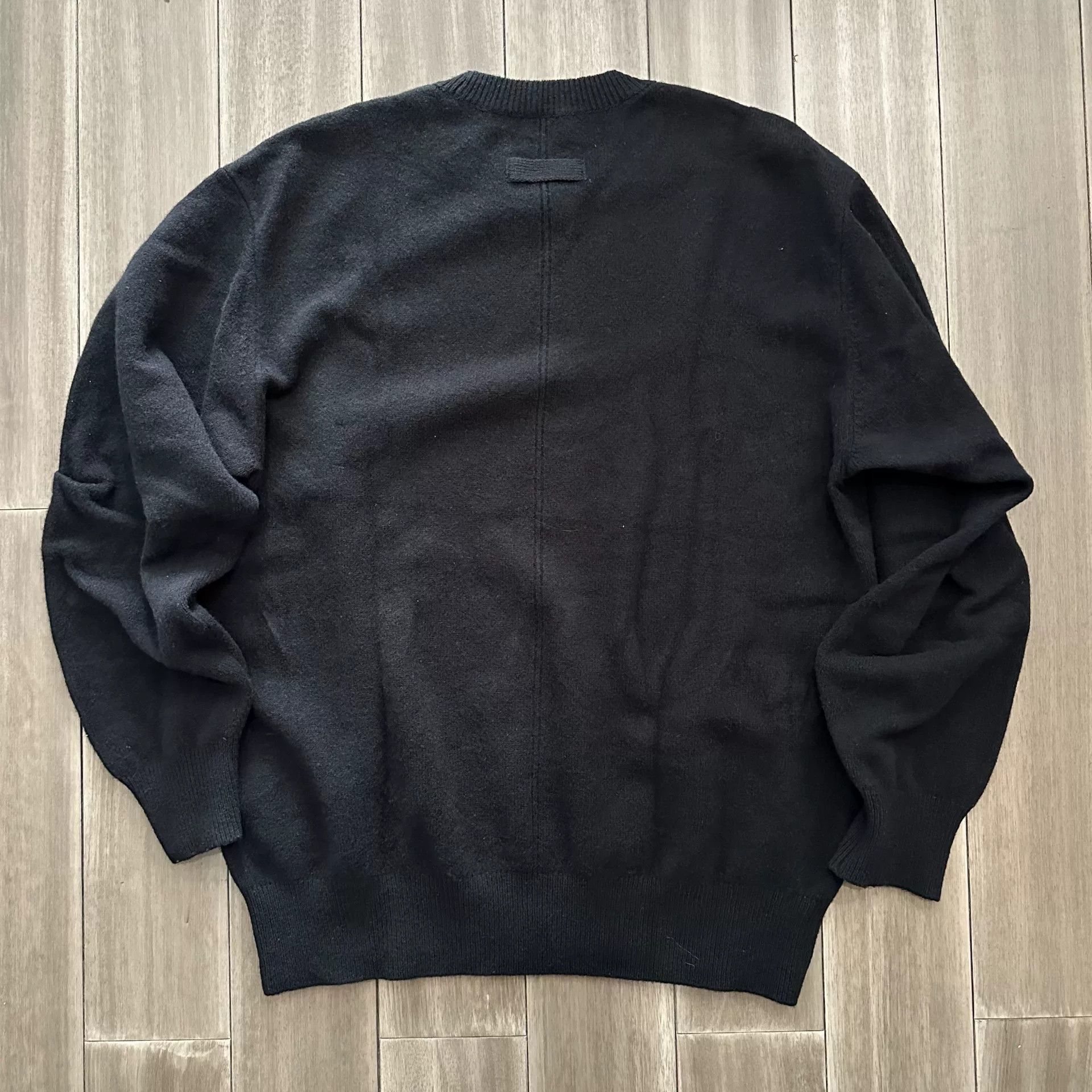 Stein Black Extra Fine Wool Knit Sweater Size US M / EU 48-50 / 2 - 4 Thumbnail