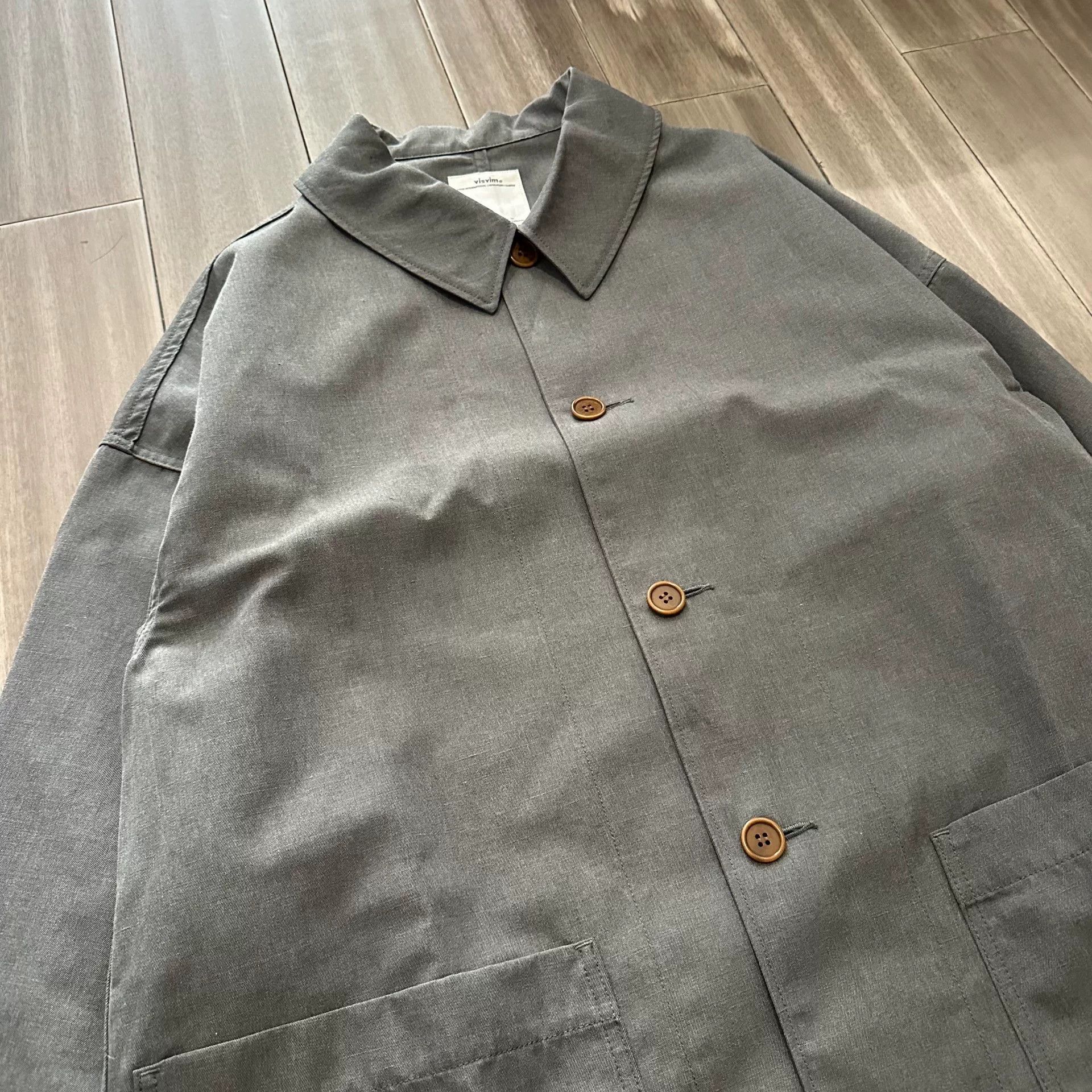Visvim Visvim Casual Jacket in Grey Fabric Size US L / EU 52-54 / 3 - 2 Thumbnail