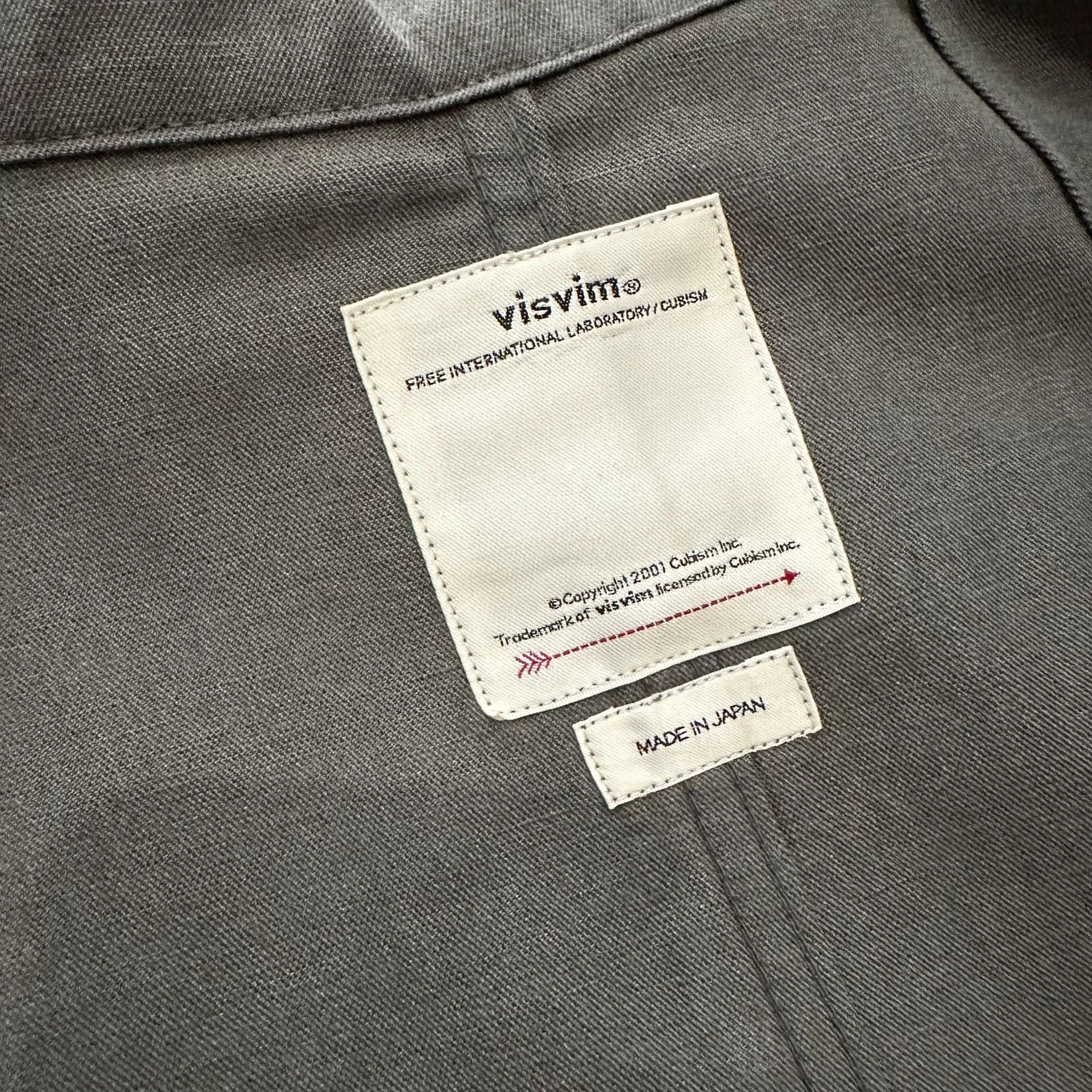 Visvim Visvim Casual Jacket in Grey Fabric Size US L / EU 52-54 / 3 - 5 Thumbnail