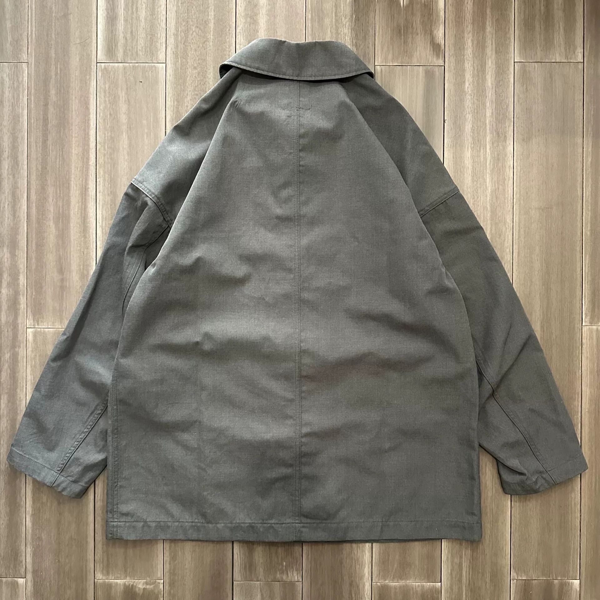 Visvim Visvim Casual Jacket in Grey Fabric Size US L / EU 52-54 / 3 - 3 Thumbnail