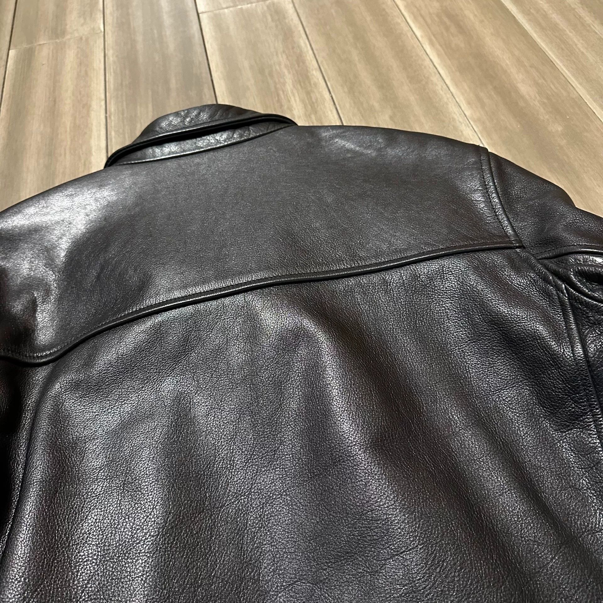 Neighborhood Neighborhood Luker Leather Motorcycle Jacket Size US L / EU 52-54 / 3 - 7 Thumbnail