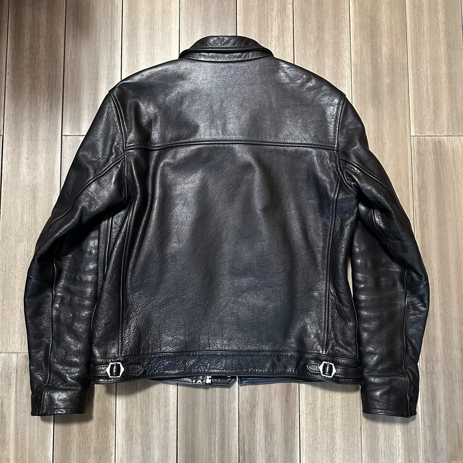 Neighborhood Neighborhood Luker Leather Motorcycle Jacket Size US L / EU 52-54 / 3 - 5 Thumbnail