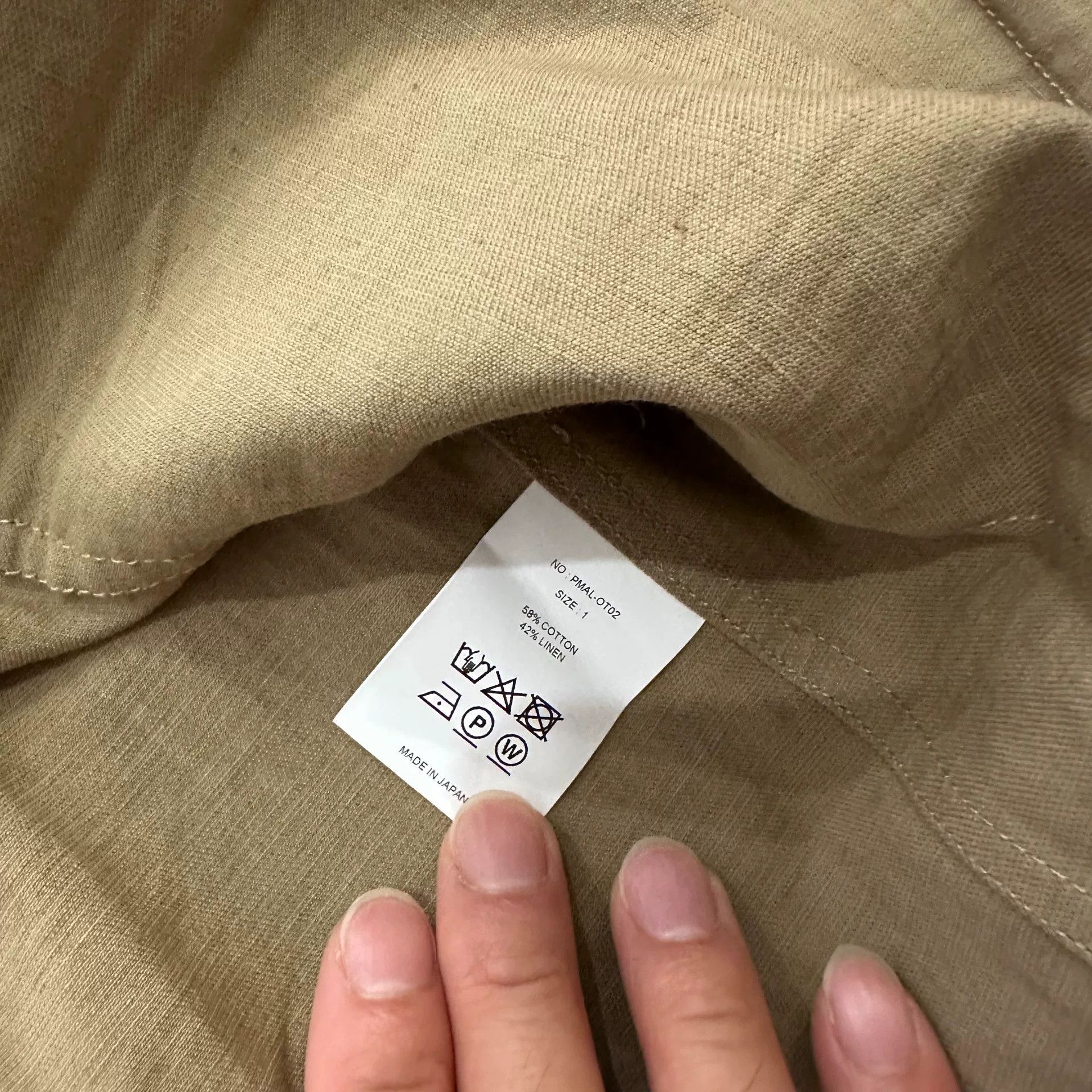 PHIGVEL MAKERS & Co. Casual Khaki Hunting Jacket by Phigvel Size US S / EU 44-46 / 1 - 8 Thumbnail