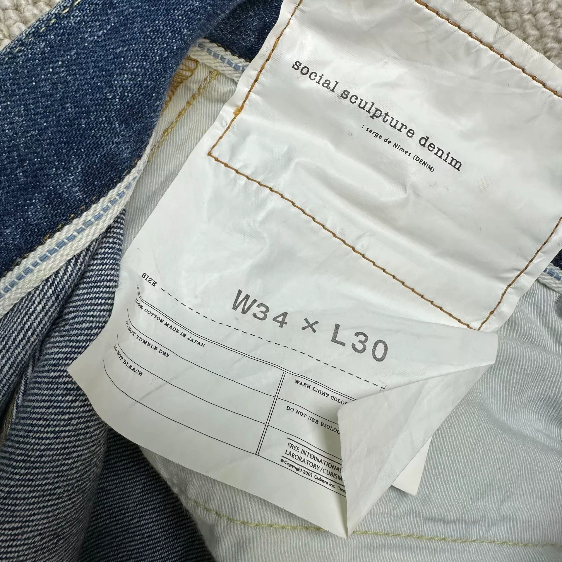 Visvim Visvim Vintage Blue Denim Jeans W34*L30 Size US 34 / EU 50 - 7 Thumbnail