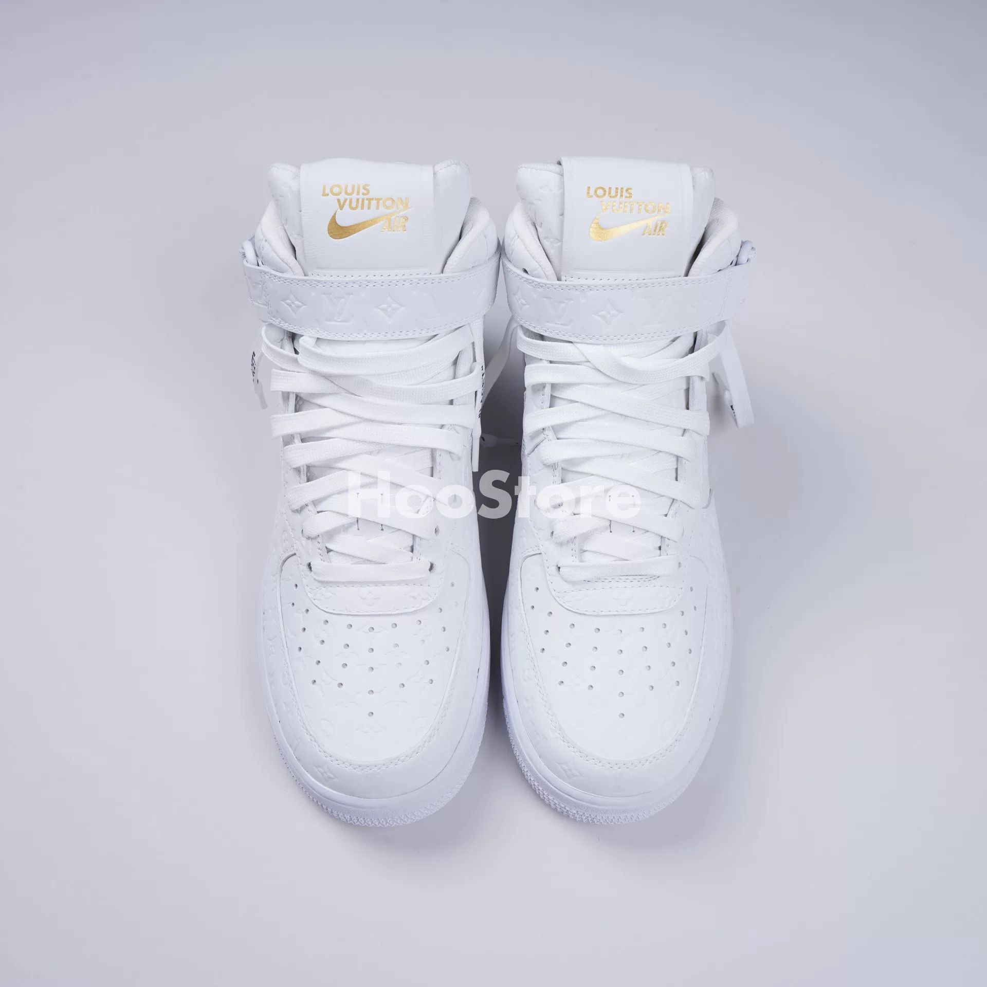 Louis Vuitton Louis Vuitton x Nike Air Force 1 Sneakers Size US 9 / EU 42 - 3 Thumbnail