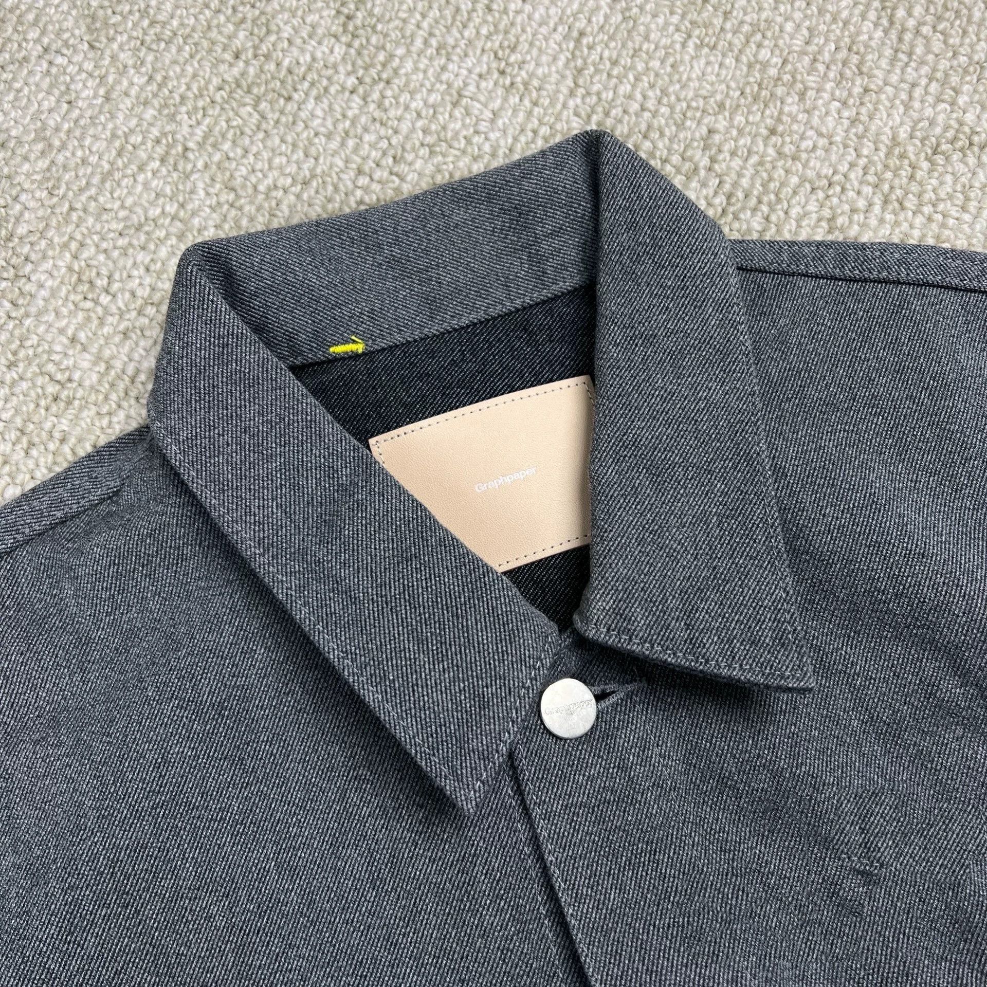 Graphpaper Loose Denim Jacket by Graphpaper Size US S / EU 44-46 / 1 - 3 Thumbnail