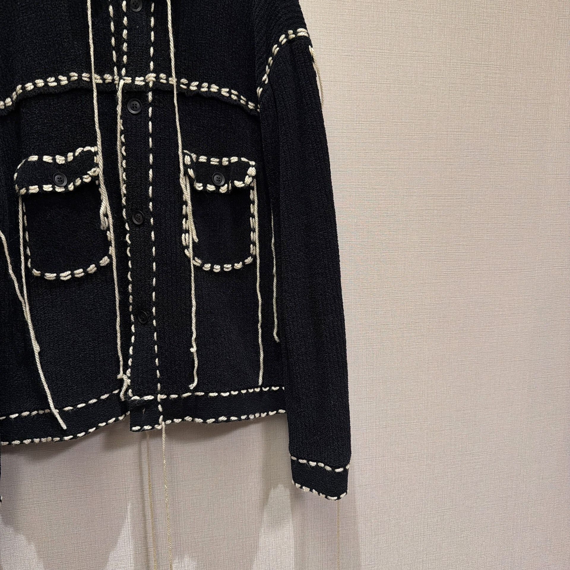 PHINGERIN Wildside × Phingerin Knit Cardigan with Fringe Size US L / EU 52-54 / 3 - 3 Thumbnail