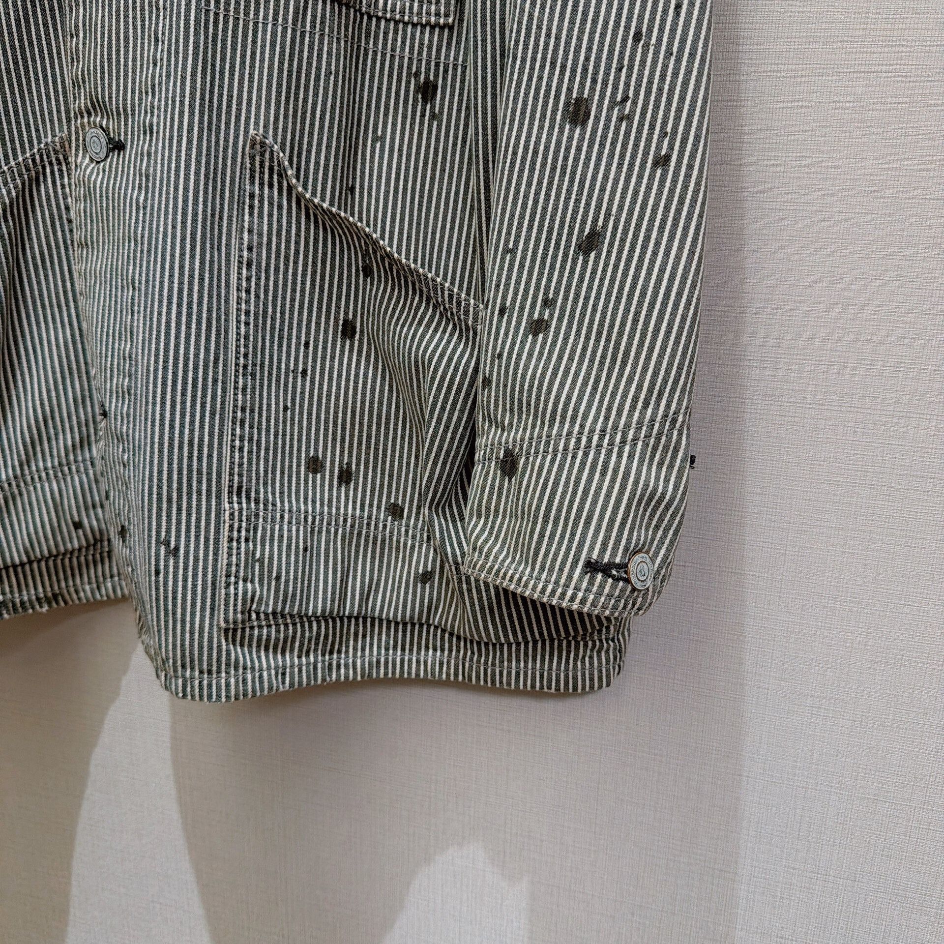 Neighborhood Neighborhood Urban Striped Work Jacket Size US M / EU 48-50 / 2 - 3 Thumbnail