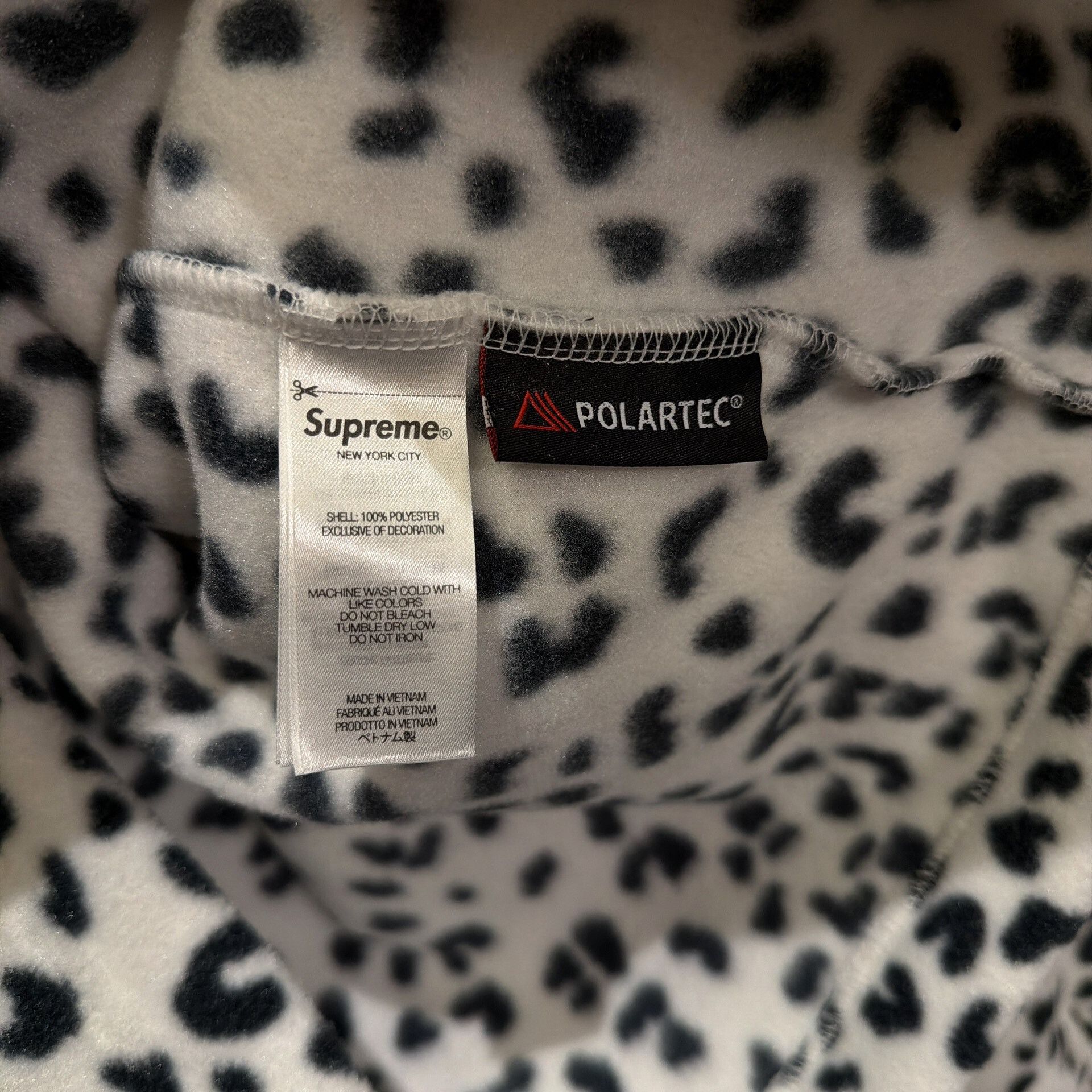 Supreme Supreme Polartec Half-Zip Hoodie Size US L / EU 52-54 / 3 - 5 Thumbnail