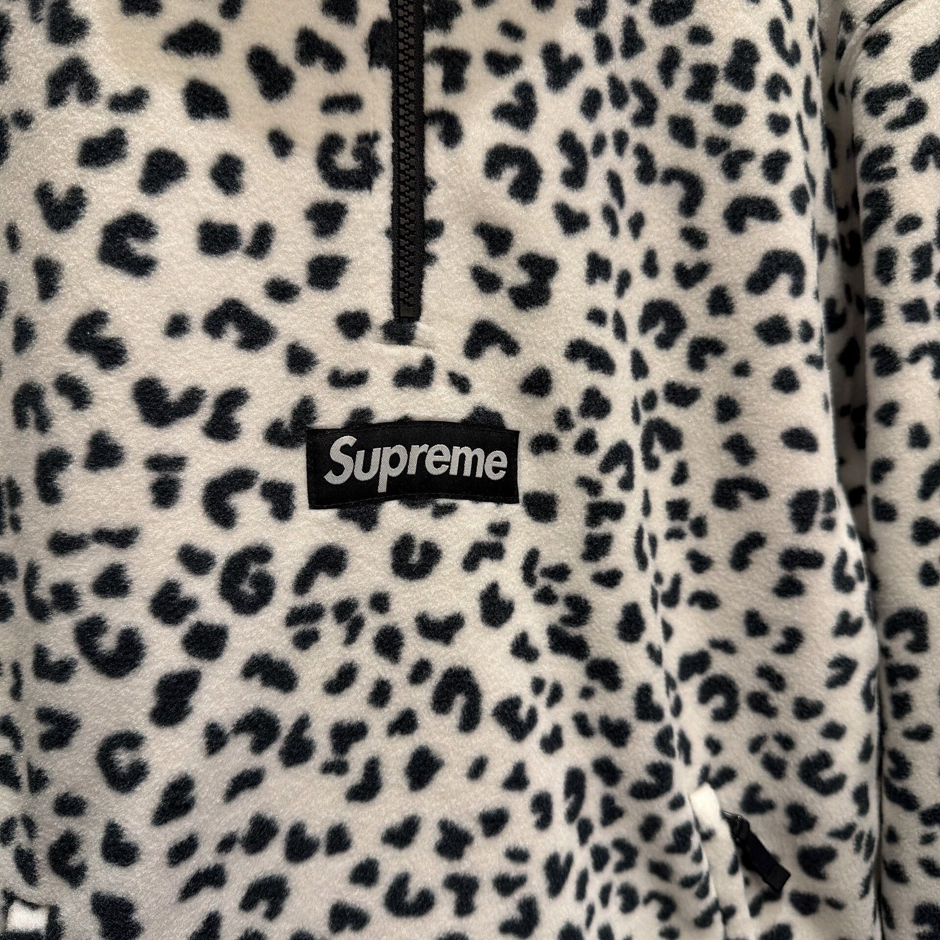Supreme Supreme Polartec Half-Zip Hoodie Size US L / EU 52-54 / 3 - 2 Thumbnail