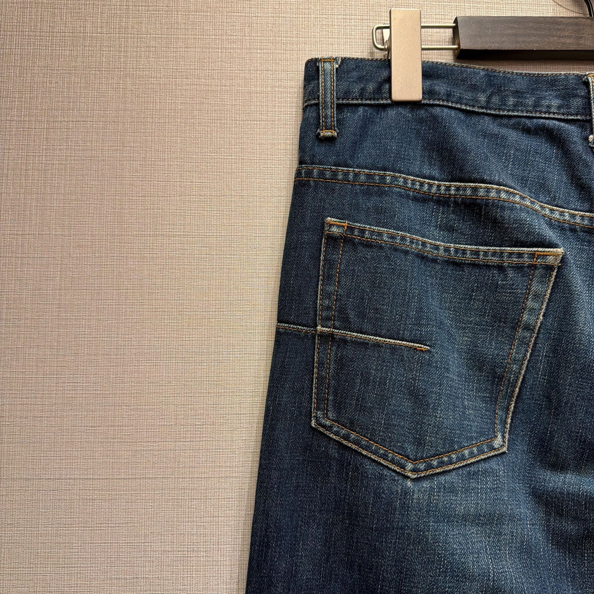 Dior Dior Homme Washed Denim Jeans Size 31 Size US 31 - 3 Thumbnail