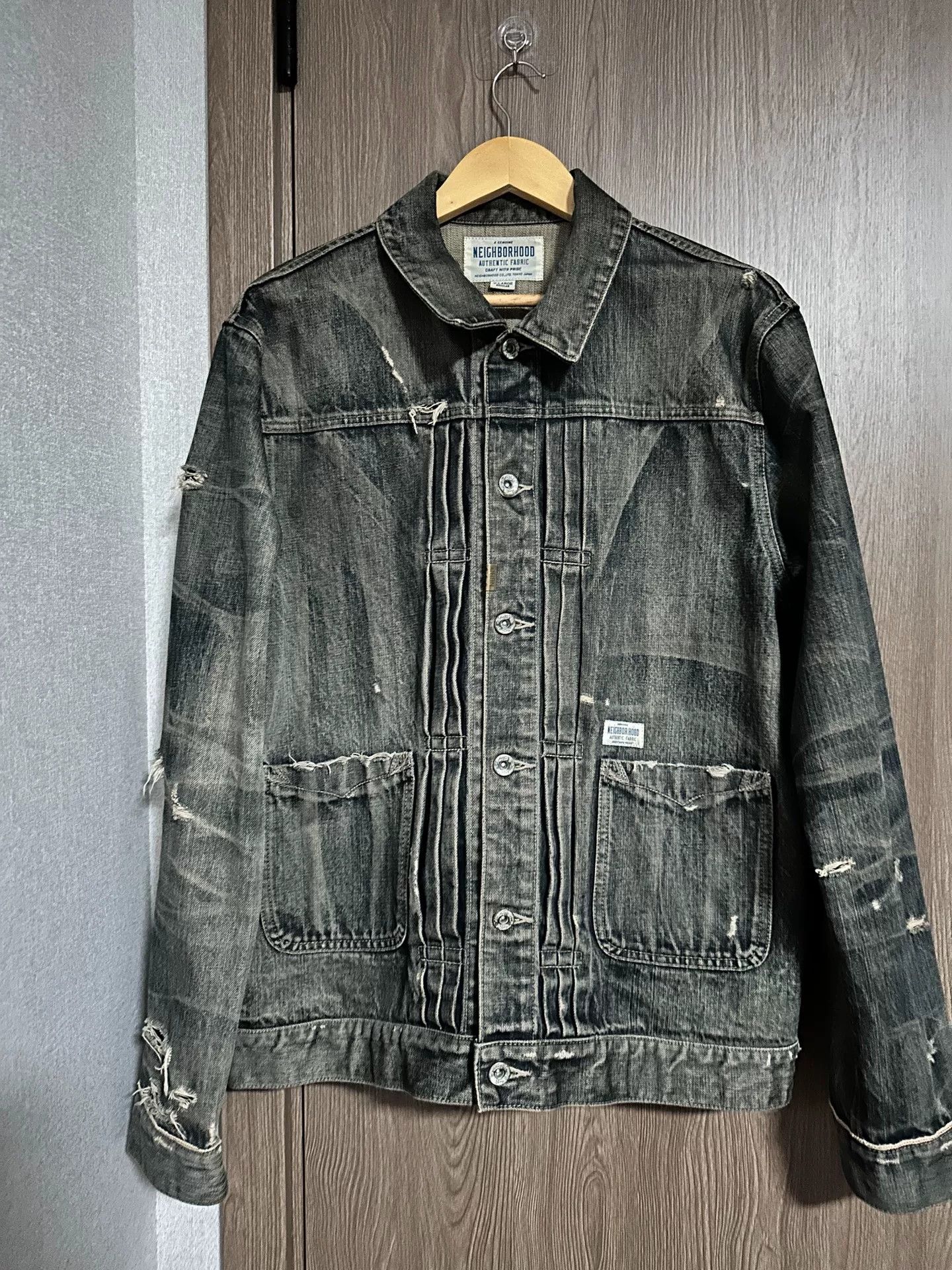 Neighborhood NEIGHBORHOOD Stockman Denim Jacket Size US XL / EU 56 / 4 - 9 Thumbnail