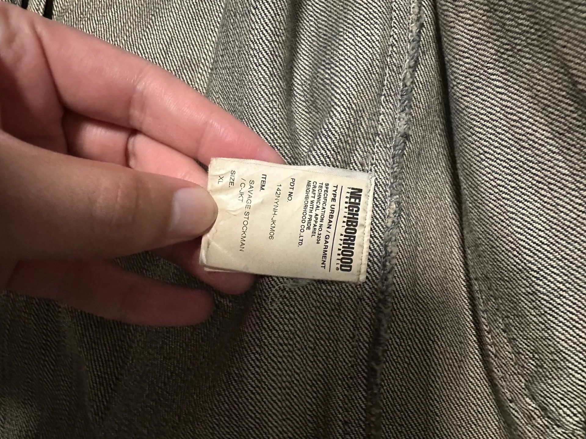 Neighborhood NEIGHBORHOOD Stockman Denim Jacket Size US XL / EU 56 / 4 - 7 Thumbnail