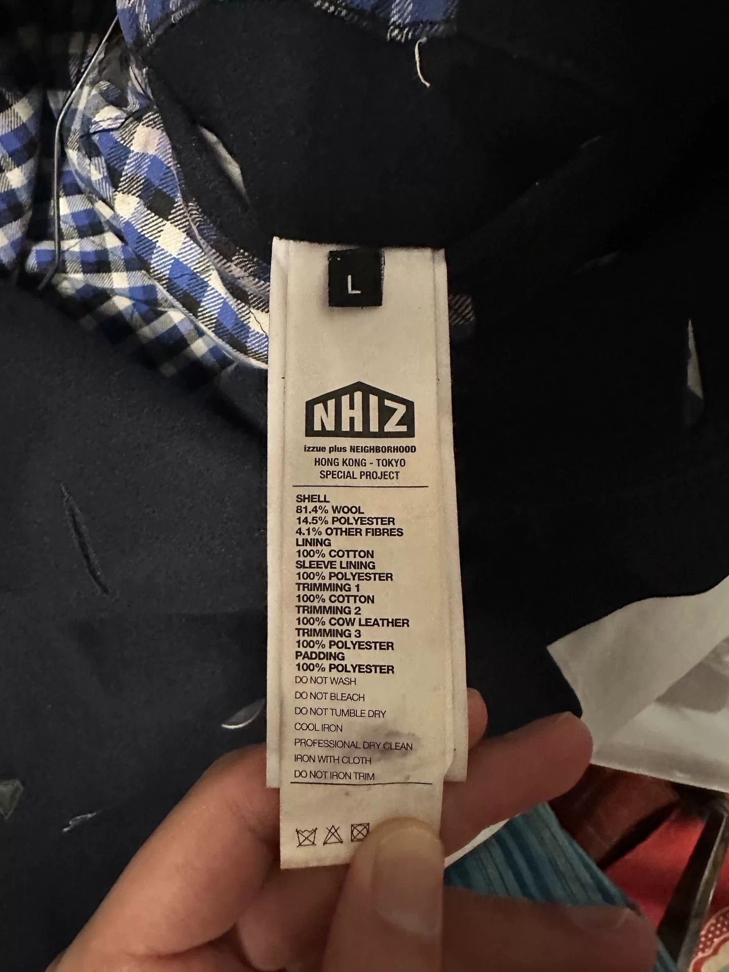 izzue Neighborhood Izzue NHIZ Wool Coat Size US L / EU 52-54 / 3 - 6 Thumbnail