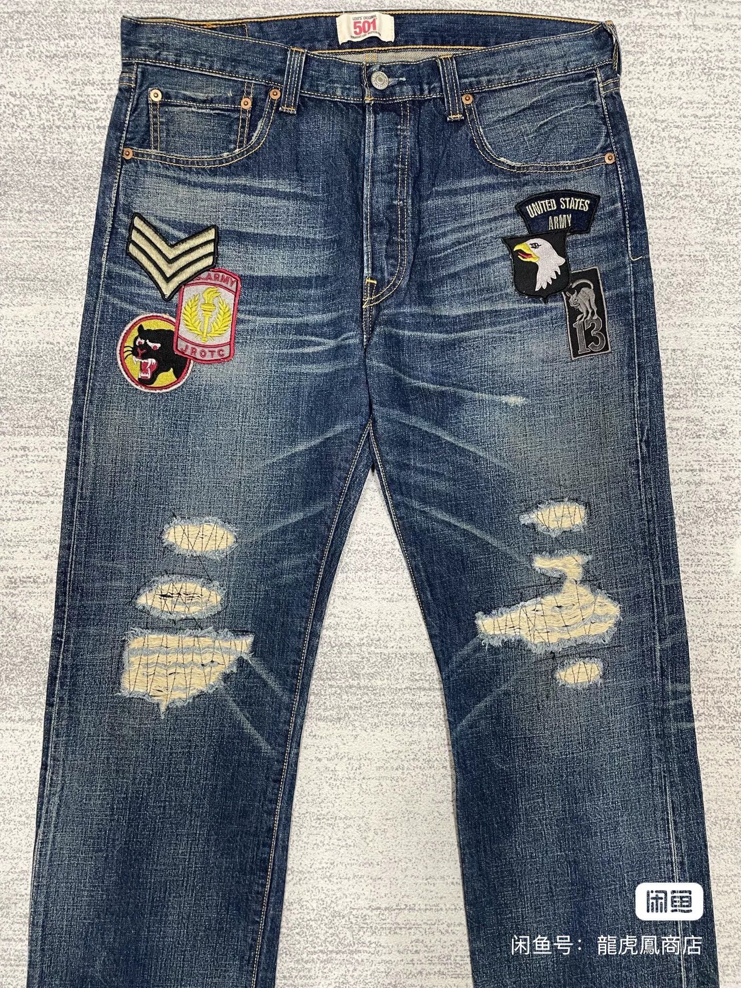 Levi's Vintage Clothing Levi's Vintage Bape WTAPS Jeans Size US 34 / EU 50 - 7 Thumbnail