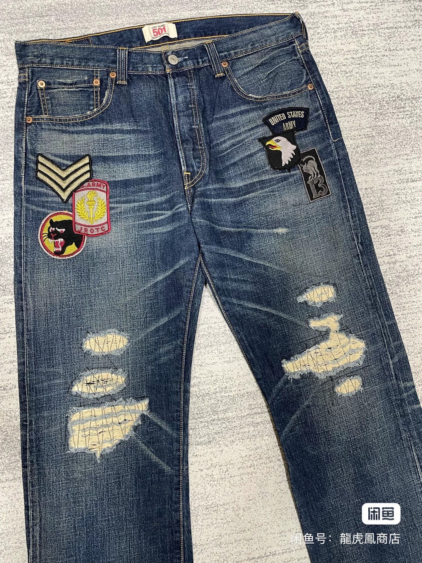 Levi's Vintage Clothing Levi's Vintage Bape WTAPS Jeans Size US 34 / EU 50 - 8 Thumbnail