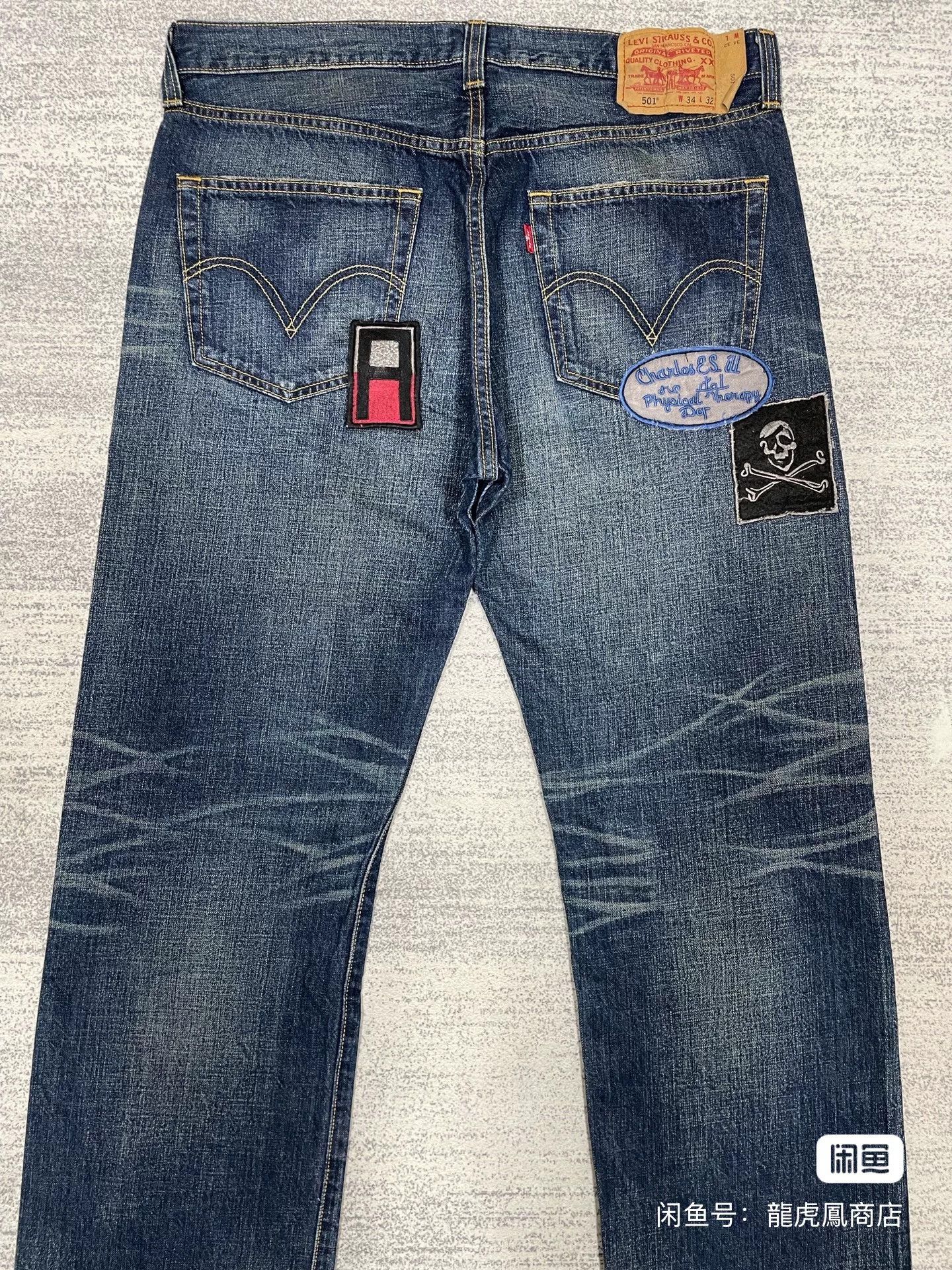 Levi's Vintage Clothing Levi's Vintage Bape WTAPS Jeans Size US 34 / EU 50 - 9 Thumbnail