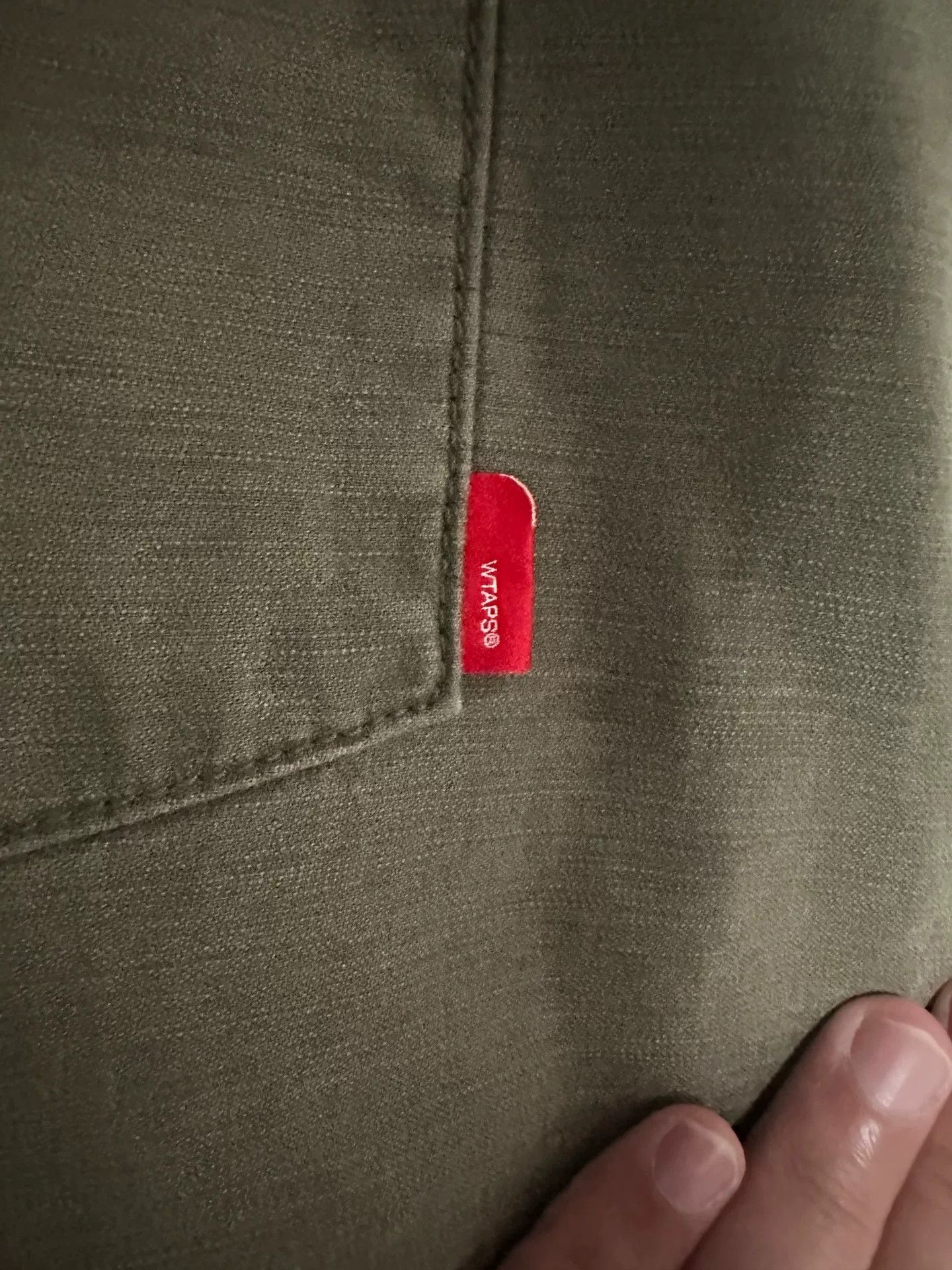 Wtaps WTAPS Satin Fabric Item in Good Condition Size US M / EU 48-50 / 2 - 4 Thumbnail