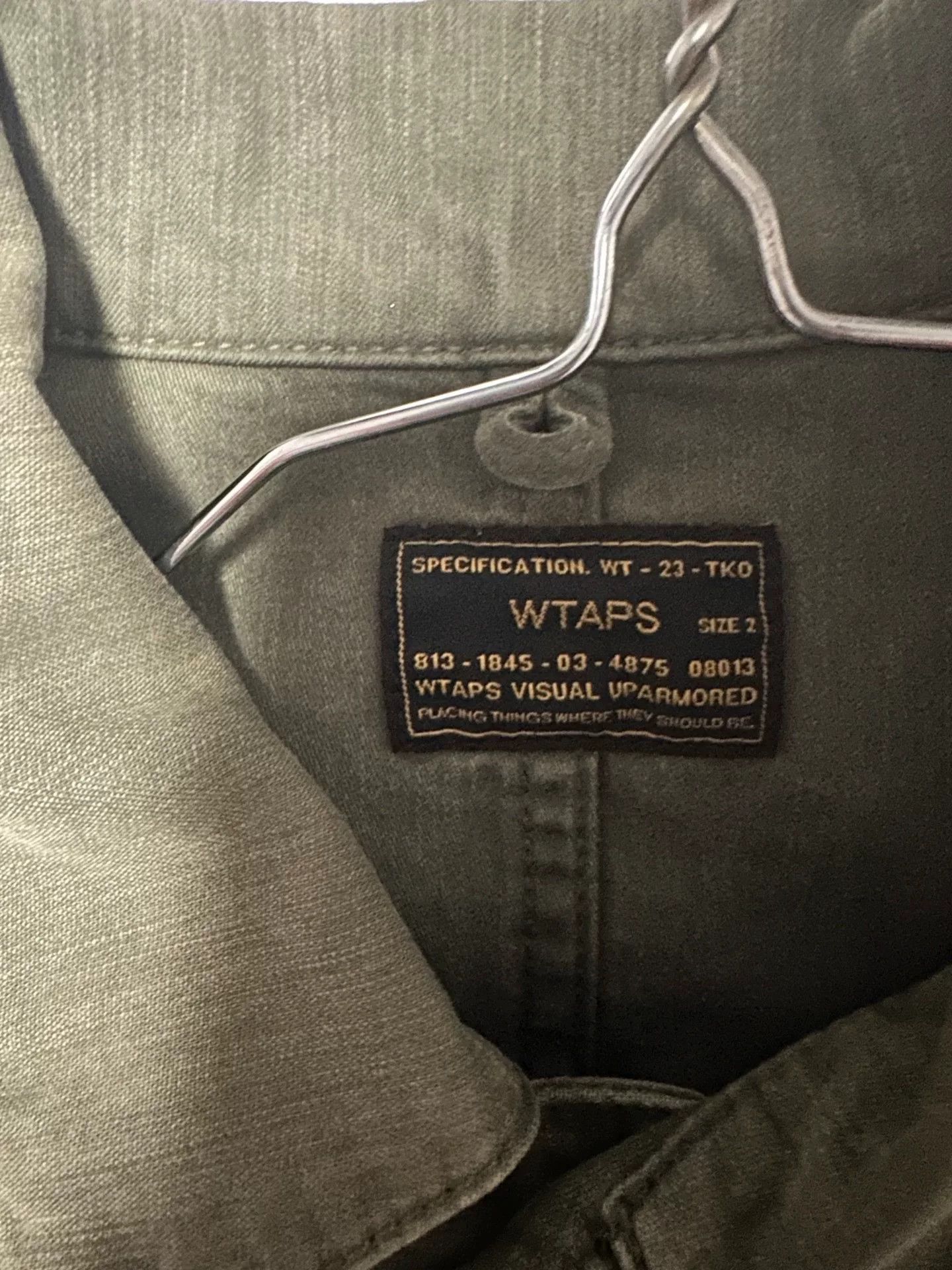 Wtaps WTAPS Satin Fabric Item in Good Condition Size US M / EU 48-50 / 2 - 3 Thumbnail