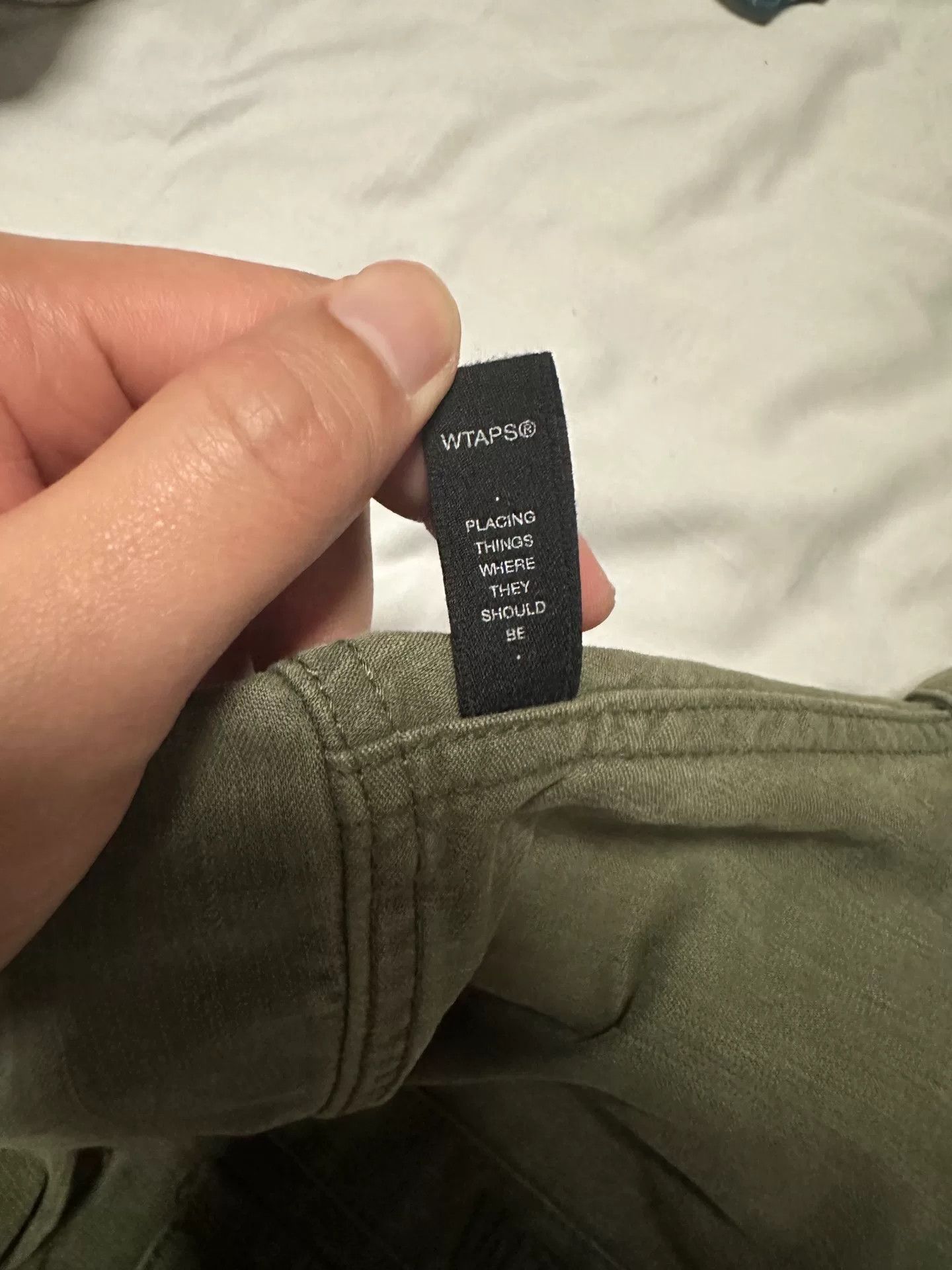 Wtaps WTAPS Satin Fabric Item in Good Condition Size US M / EU 48-50 / 2 - 5 Thumbnail