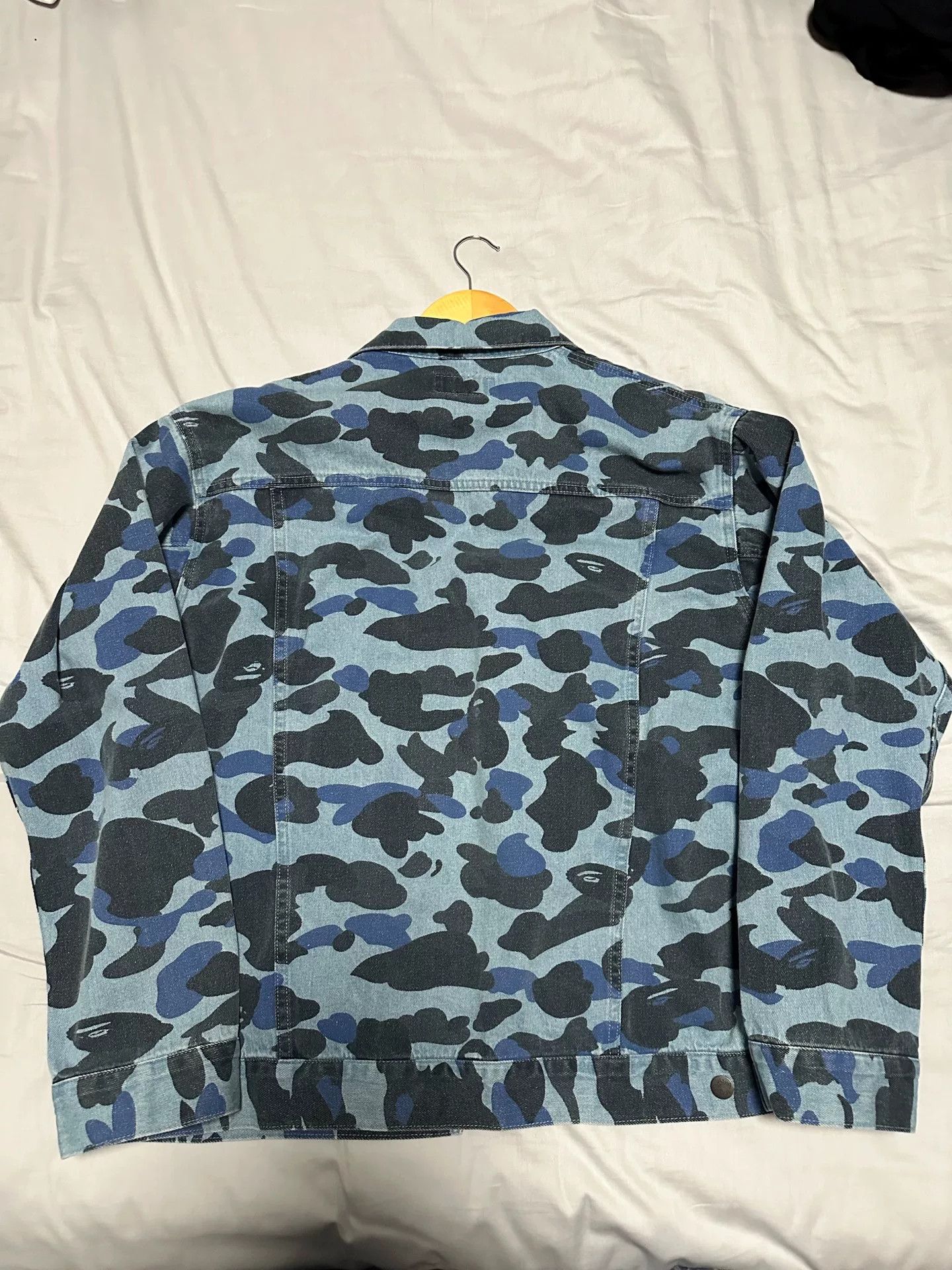 Bape BAPE Denim Jacket with Camo Lining Size US M / EU 48-50 / 2 - 2 Thumbnail