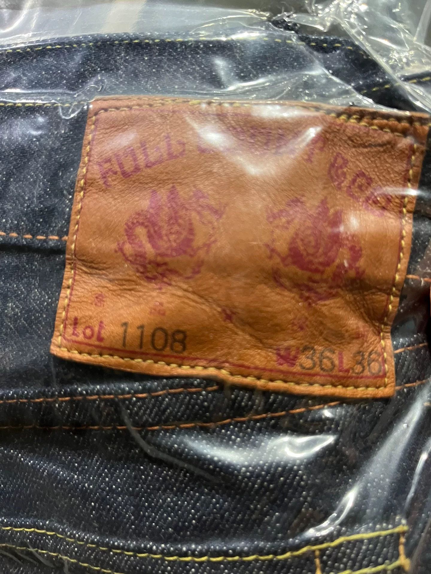 Full Count & Co. Fullcount 1108 Denim Jeans W36 Size US 36 / EU 52 - 2 Thumbnail