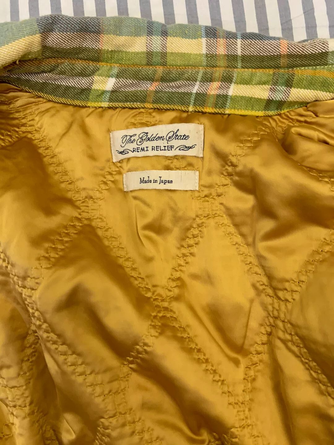 Remi Relief Remi Relief Quilted Jacket in Yellow Size US XXL / EU 58 / 5 - 3 Thumbnail