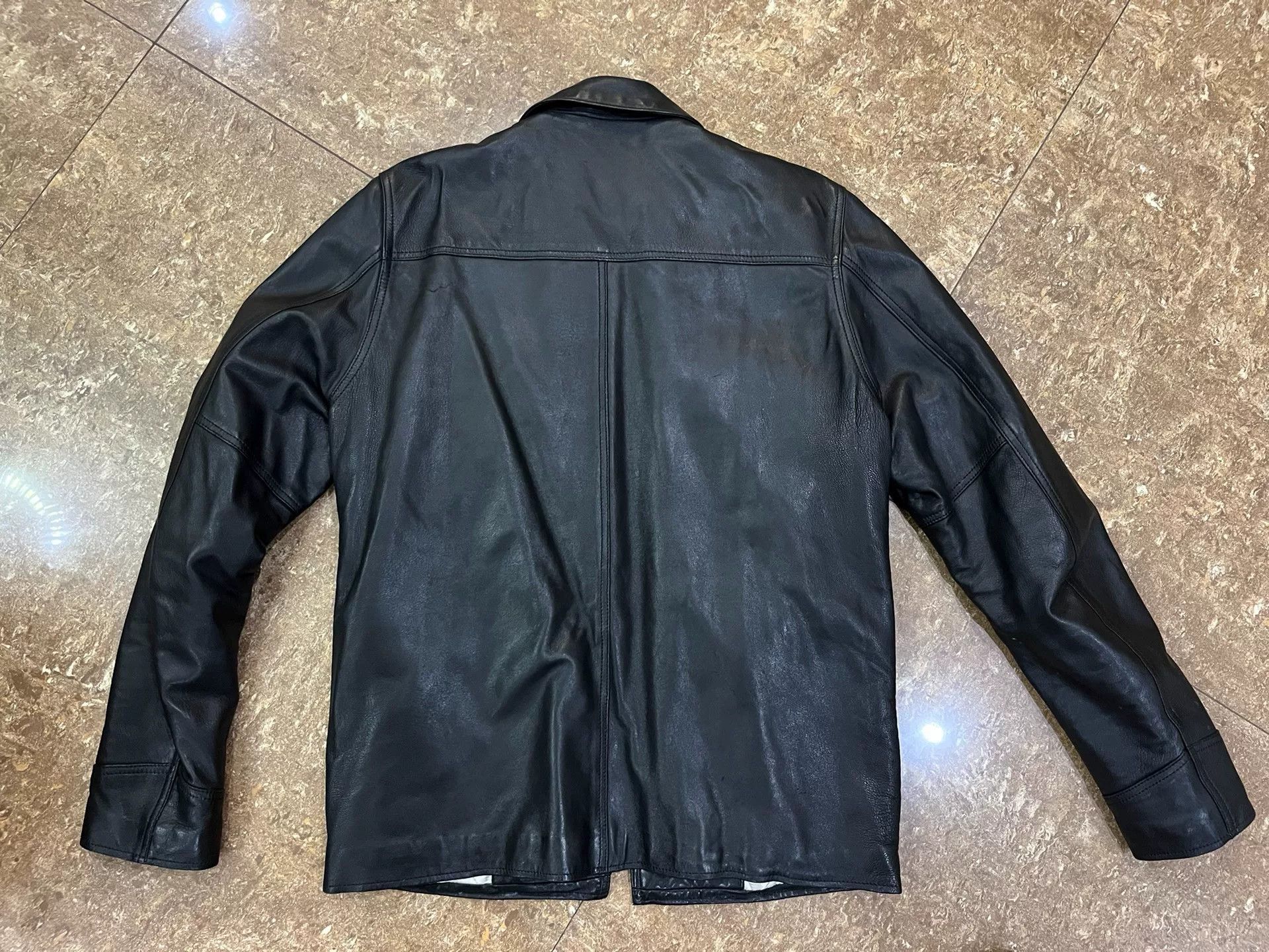 Bedwin & The Heartbreakers Black Leather Jacket by Bedwin & The Heartbreakers Size US XL / EU 56 / 4 - 3 Thumbnail